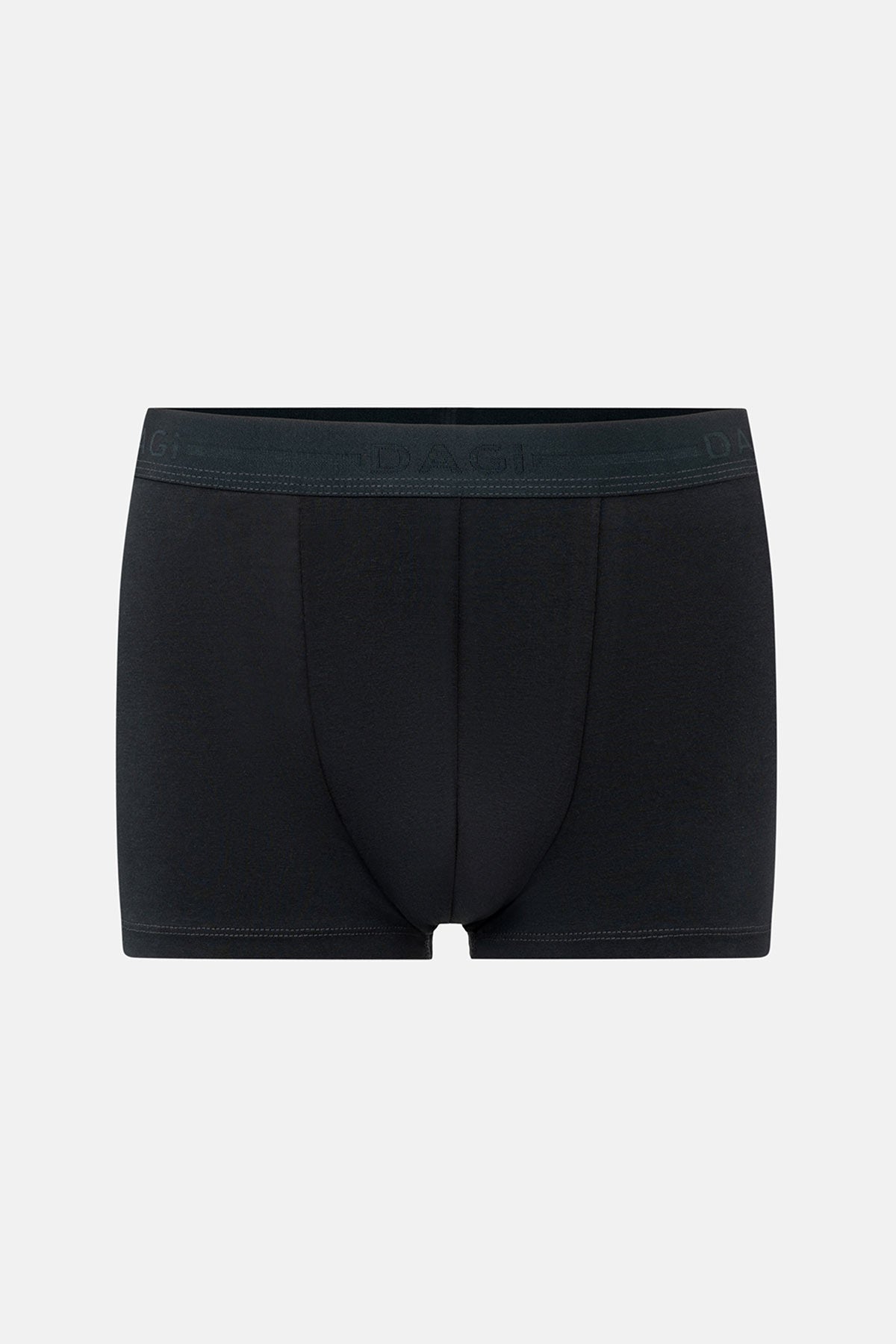 Siyah 2'li Desenli Pamuk Boxer