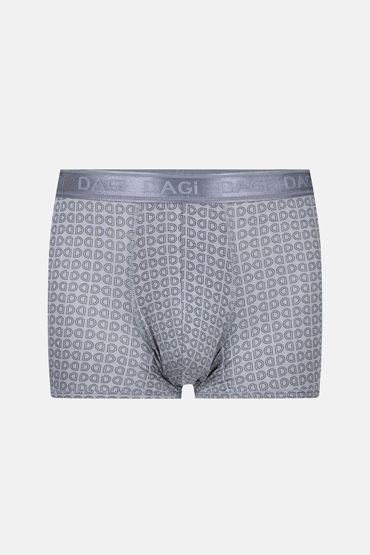 Gri Desenli Micro Modal Boxer