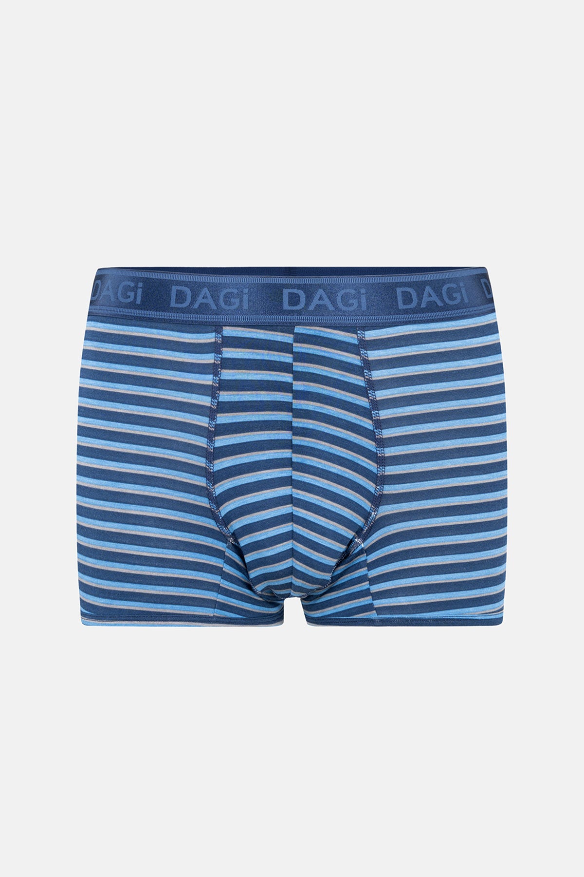 Lacivert 2'li Düz Micro Modal Boxer