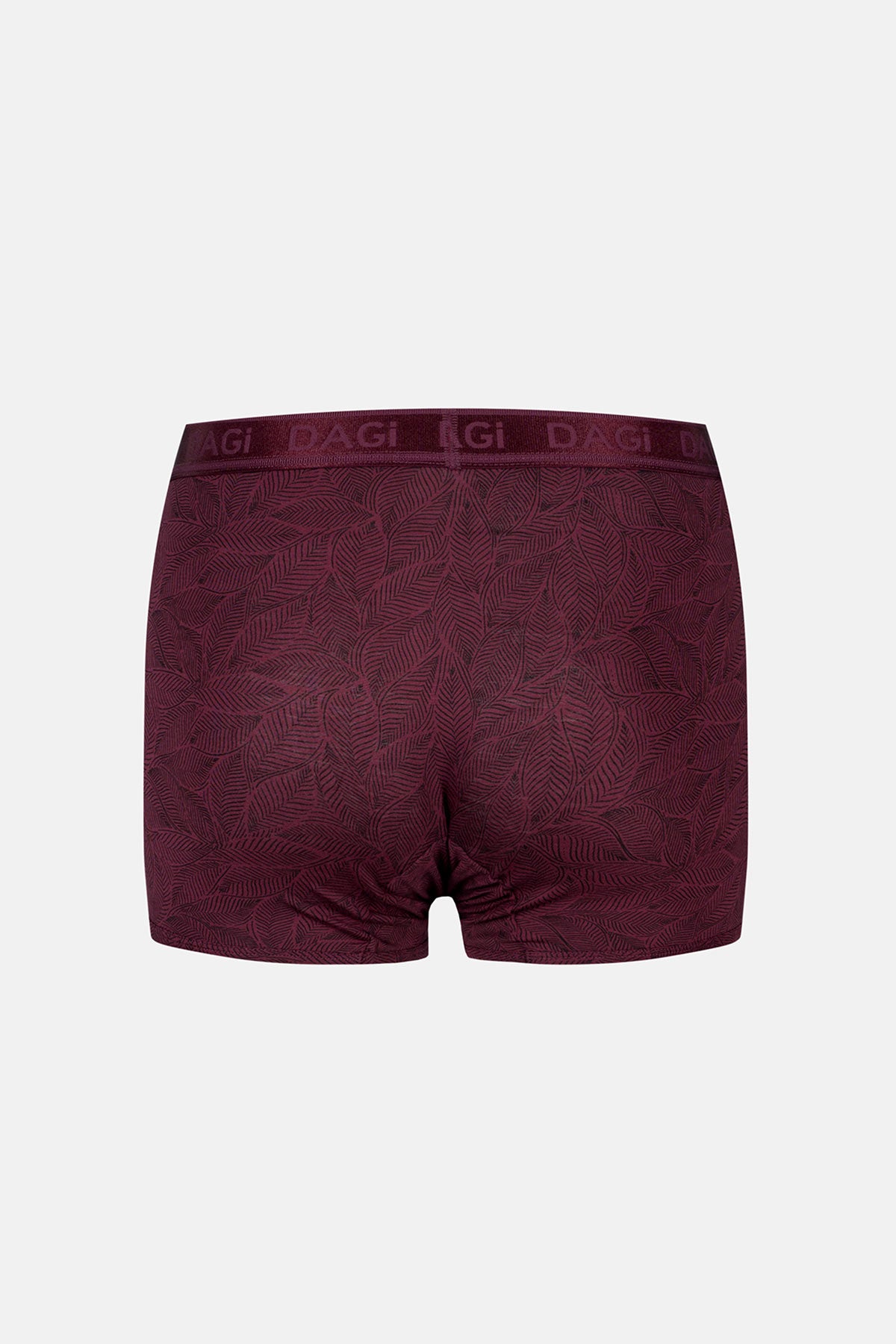 Bordo Desenli Micro Modal Boxer