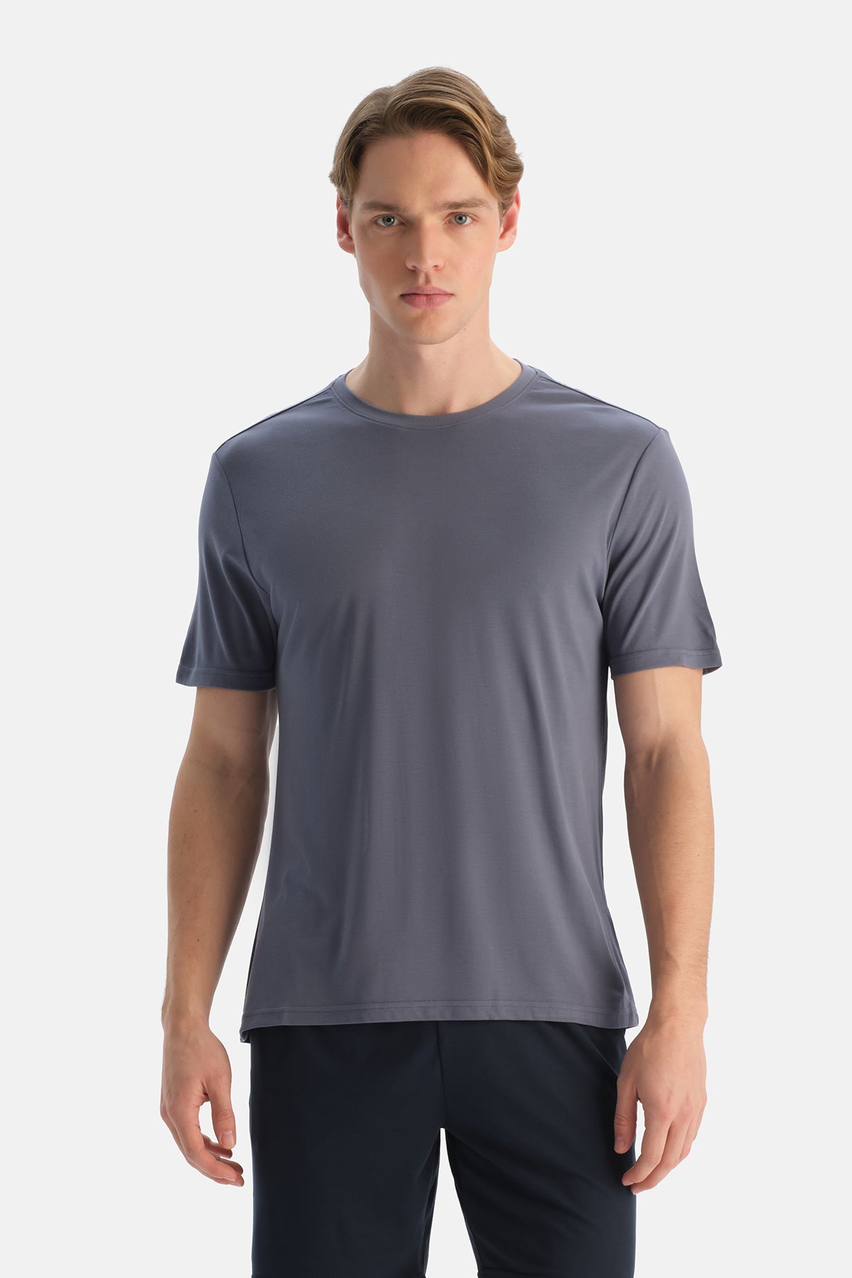 Indigo Kısa Kollu Bisiklet Yaka Cool Touch Tişört