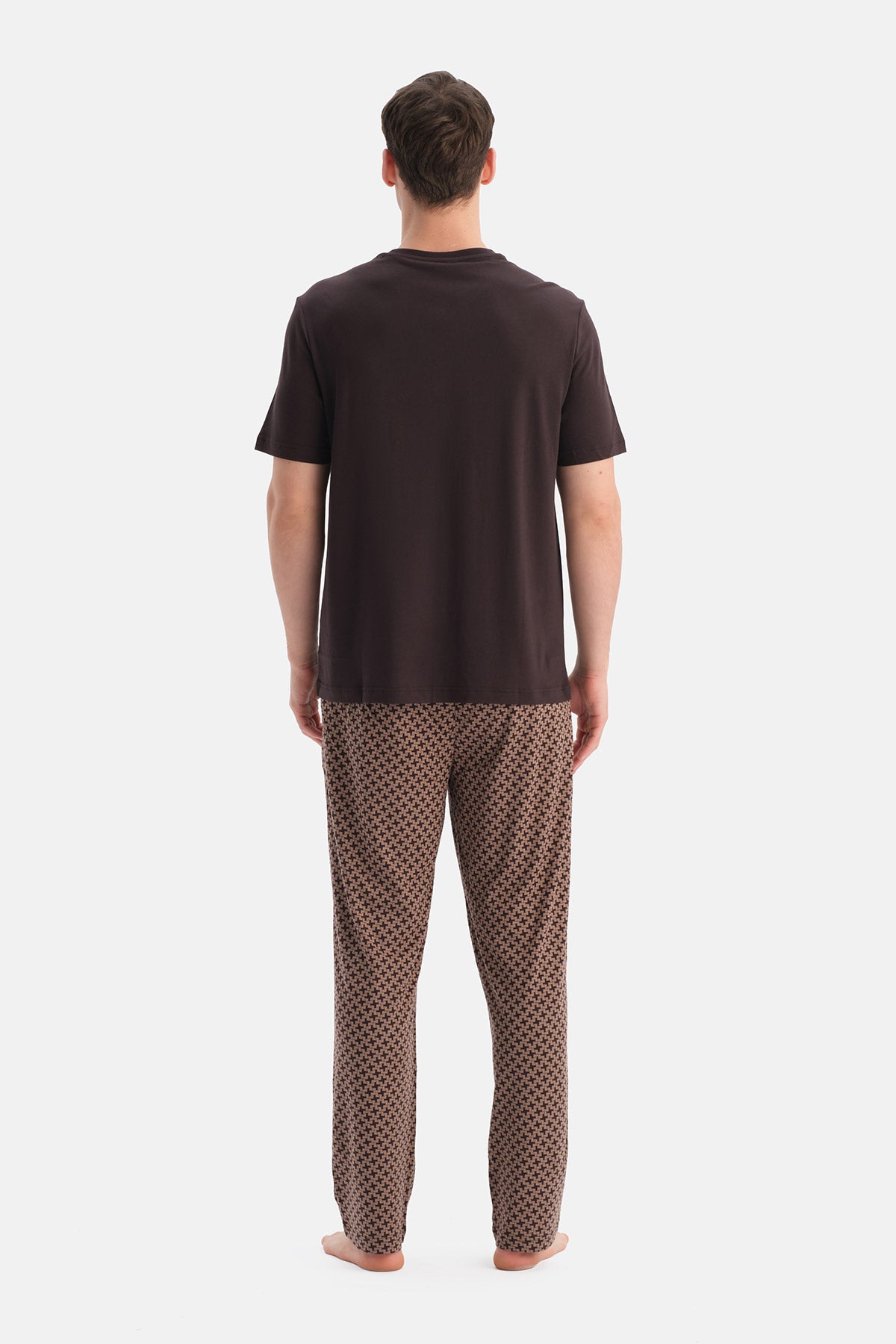 KISA KOLLU PAMUK MODAL TİŞÖRT PANTOLON TAKIM