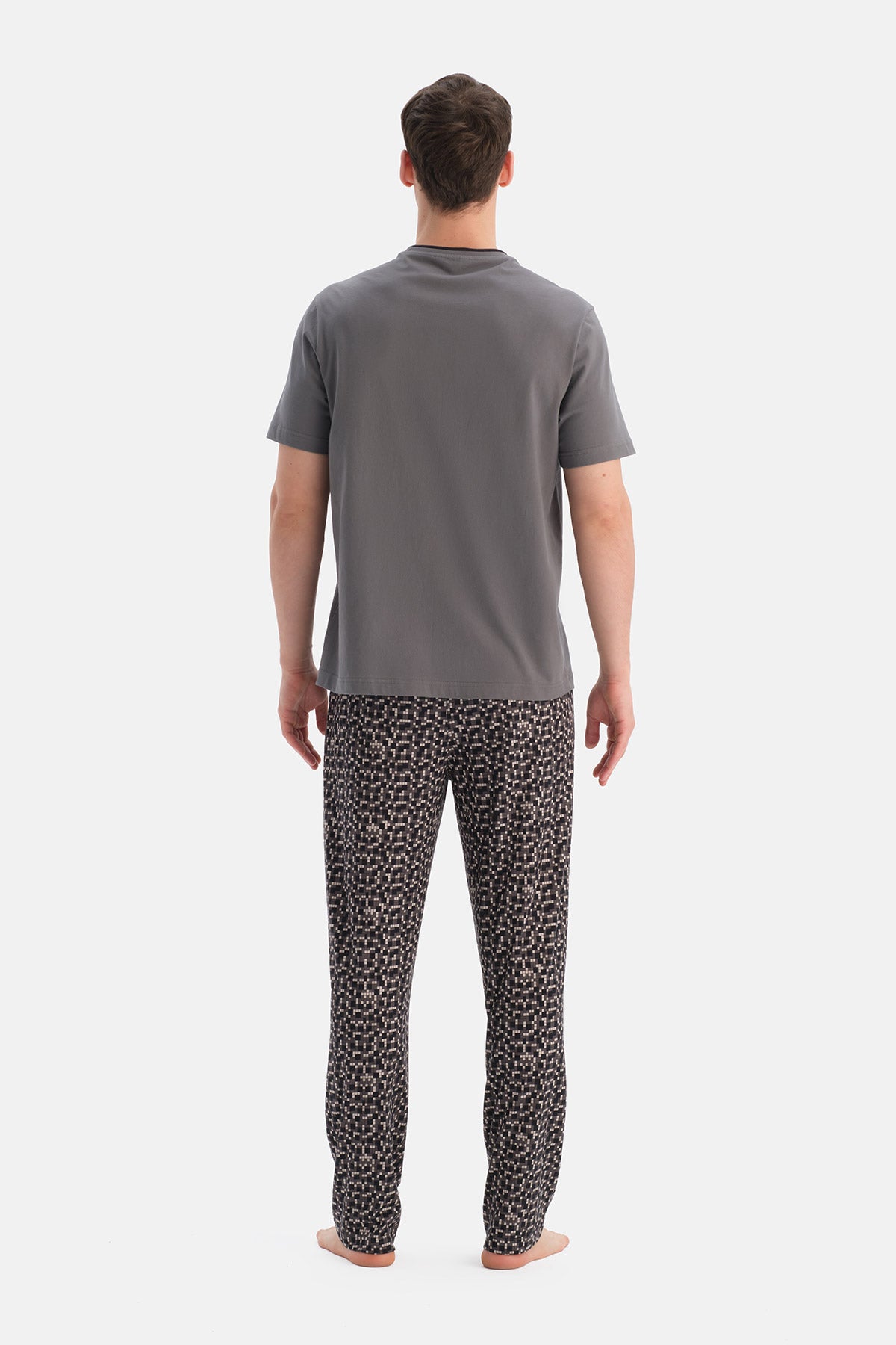 KISA KOLLU PAMUK MODAL TİŞÖRT PANTOLON TAKIM