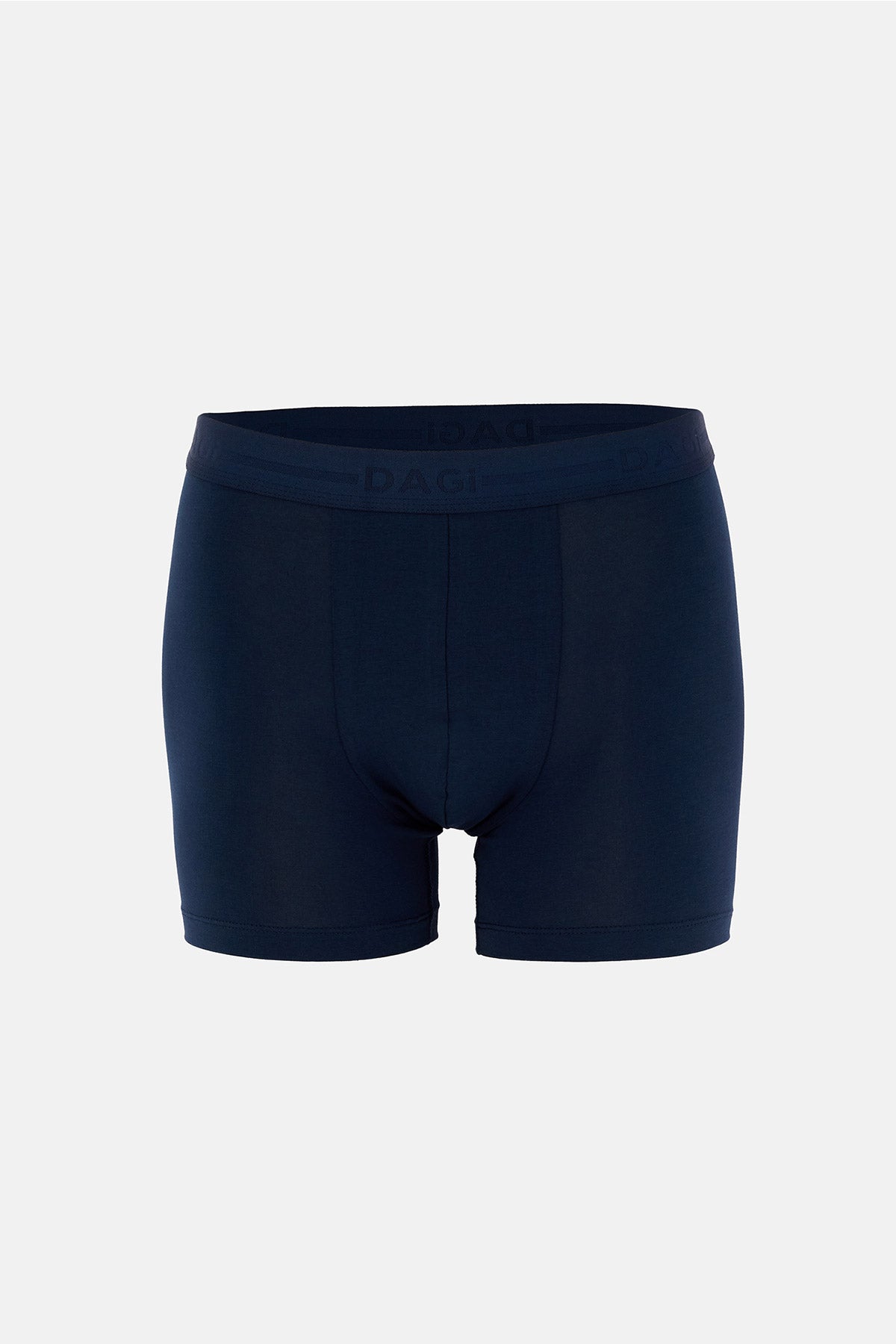 Lacivert Düz Pamuk Boxer