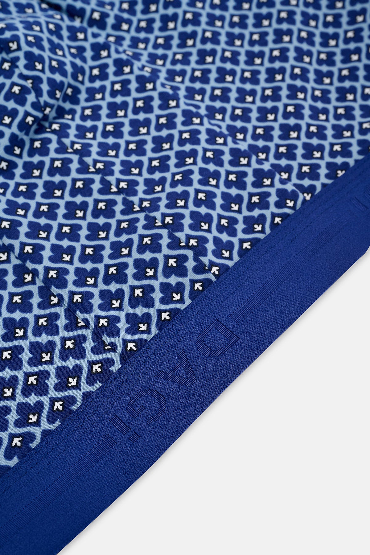 Açık Mavi-Lacivert 5210 3'lü Desenli Pamuk Boxer