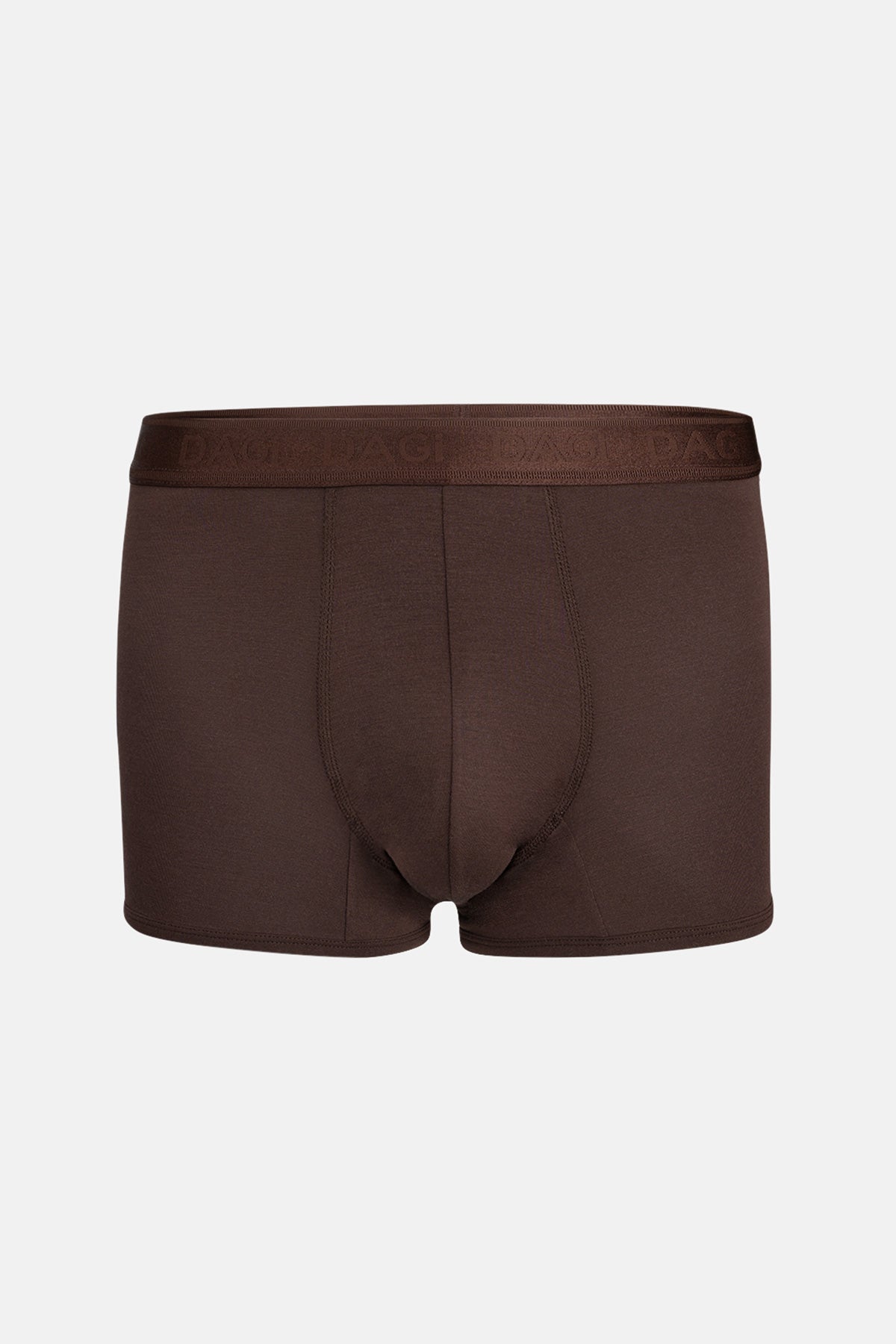 GRİ-KAHVE 4210 Desenli Micro Modal Boxer