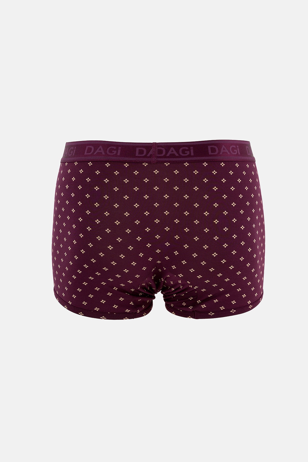 MÜRDÜM-SİYAH Desenli Micro Modal Boxer
