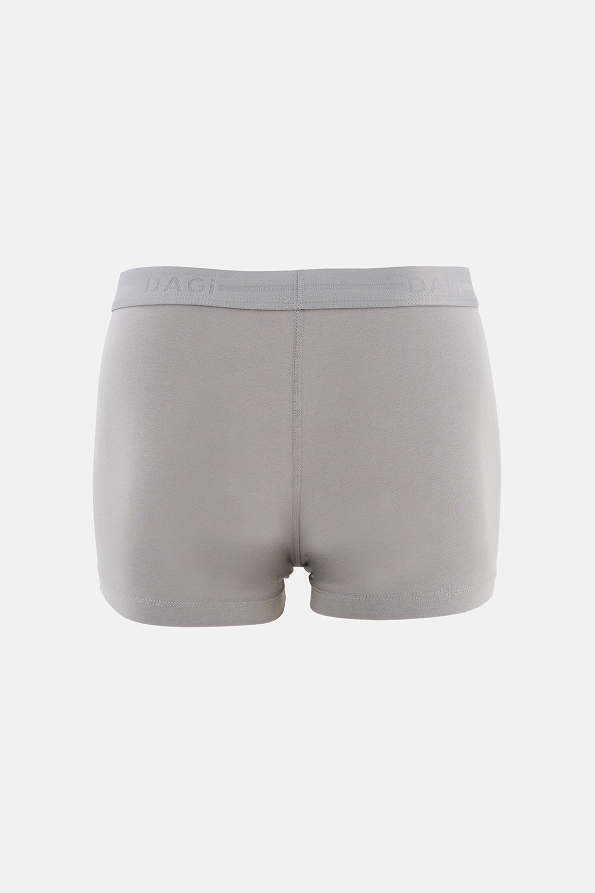 Gri Desenli Pamuk Boxer
