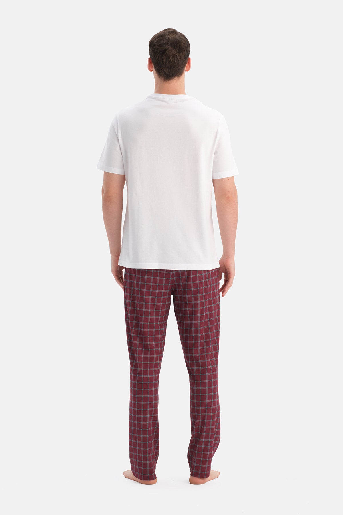 DÜZ PAÇA PAMUK MODAL İKİLİ PANTOLON