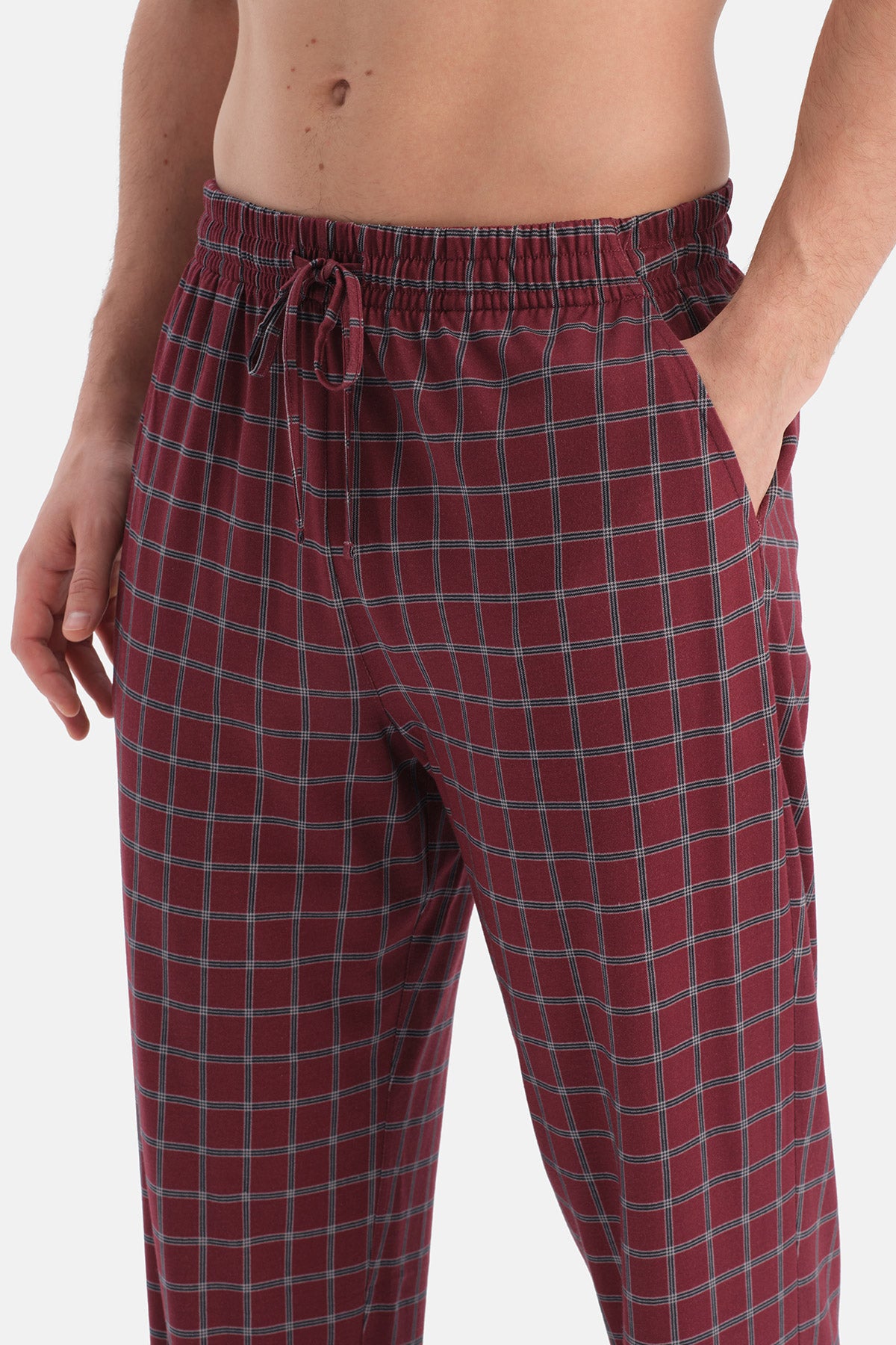 DÜZ PAÇA PAMUK MODAL İKİLİ PANTOLON