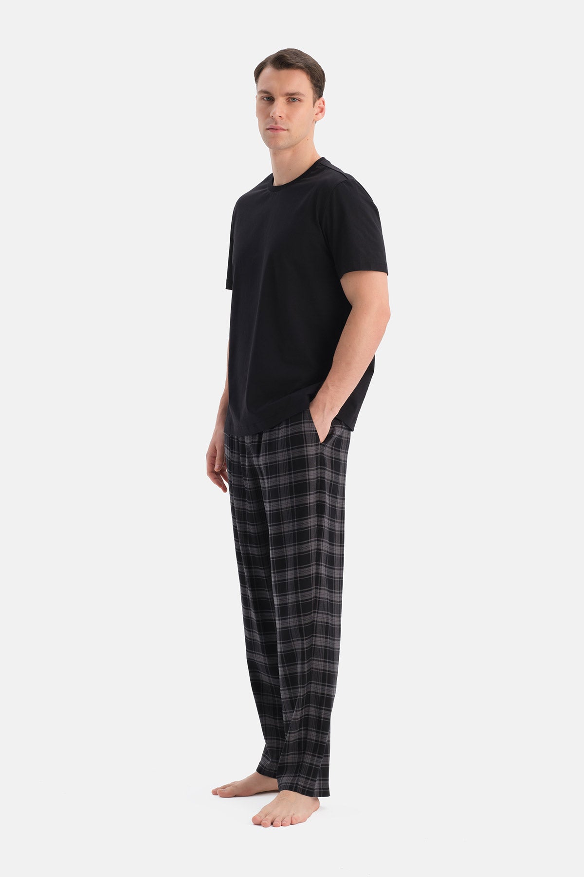 EKOSELİ VİSKON DOKUMA PANTOLON