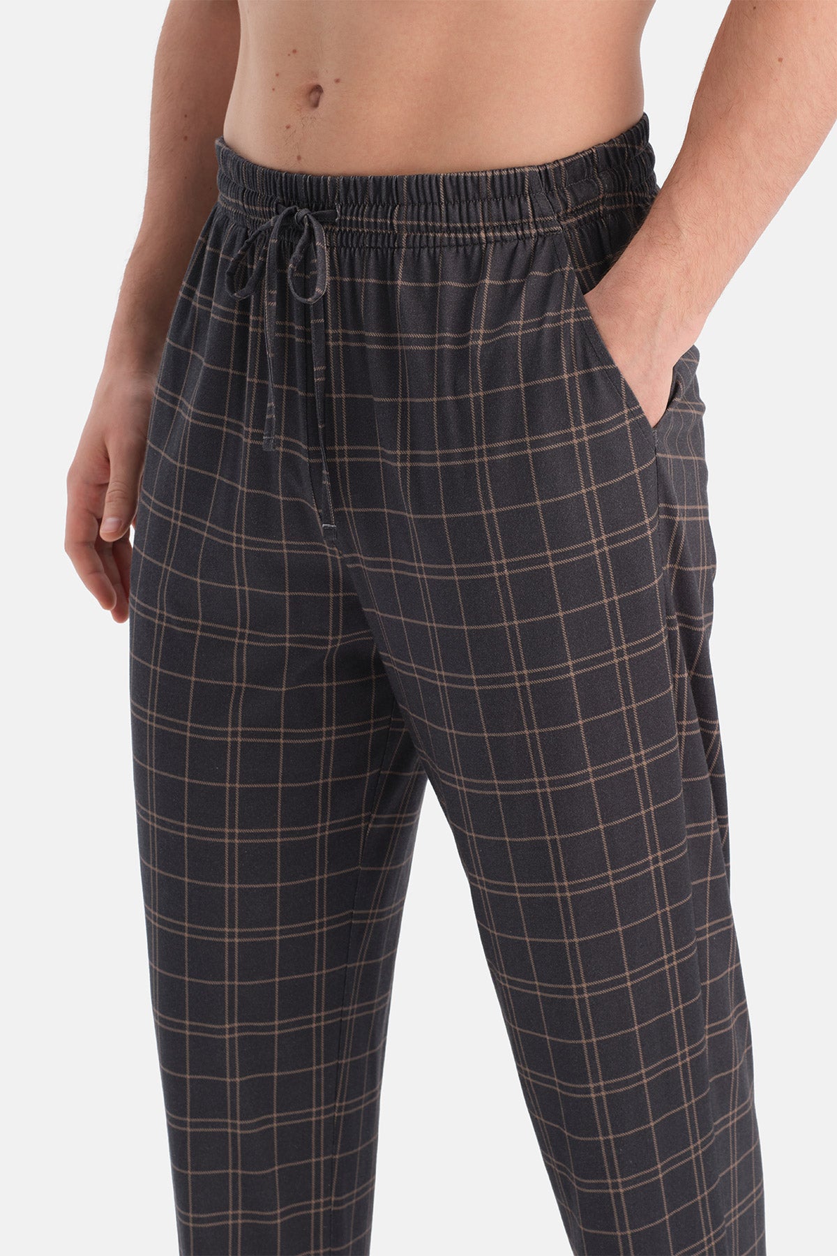 DESENLİ PAMUK MODAL ÖRME PANTOLON