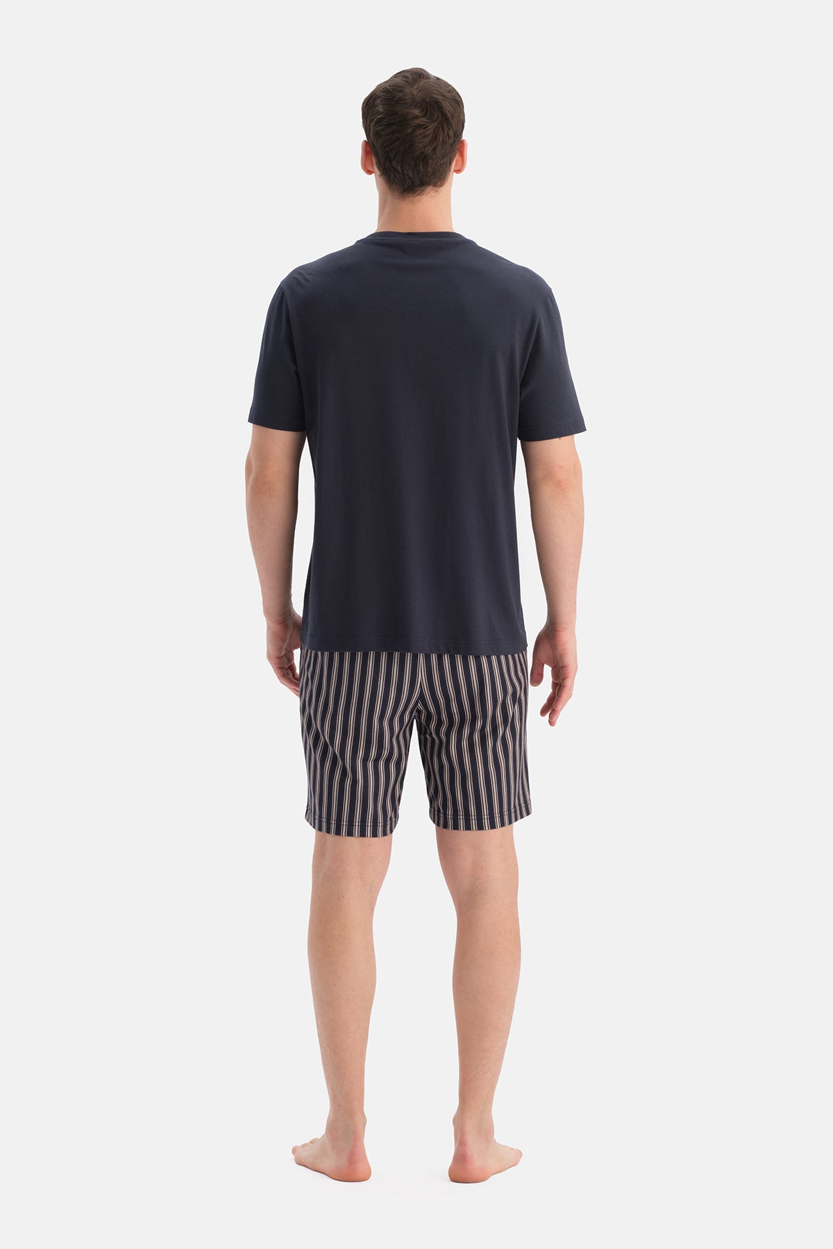 KISA KOLLU PATLI PAMUK MODAL TİŞÖRT ŞORT TAKIM