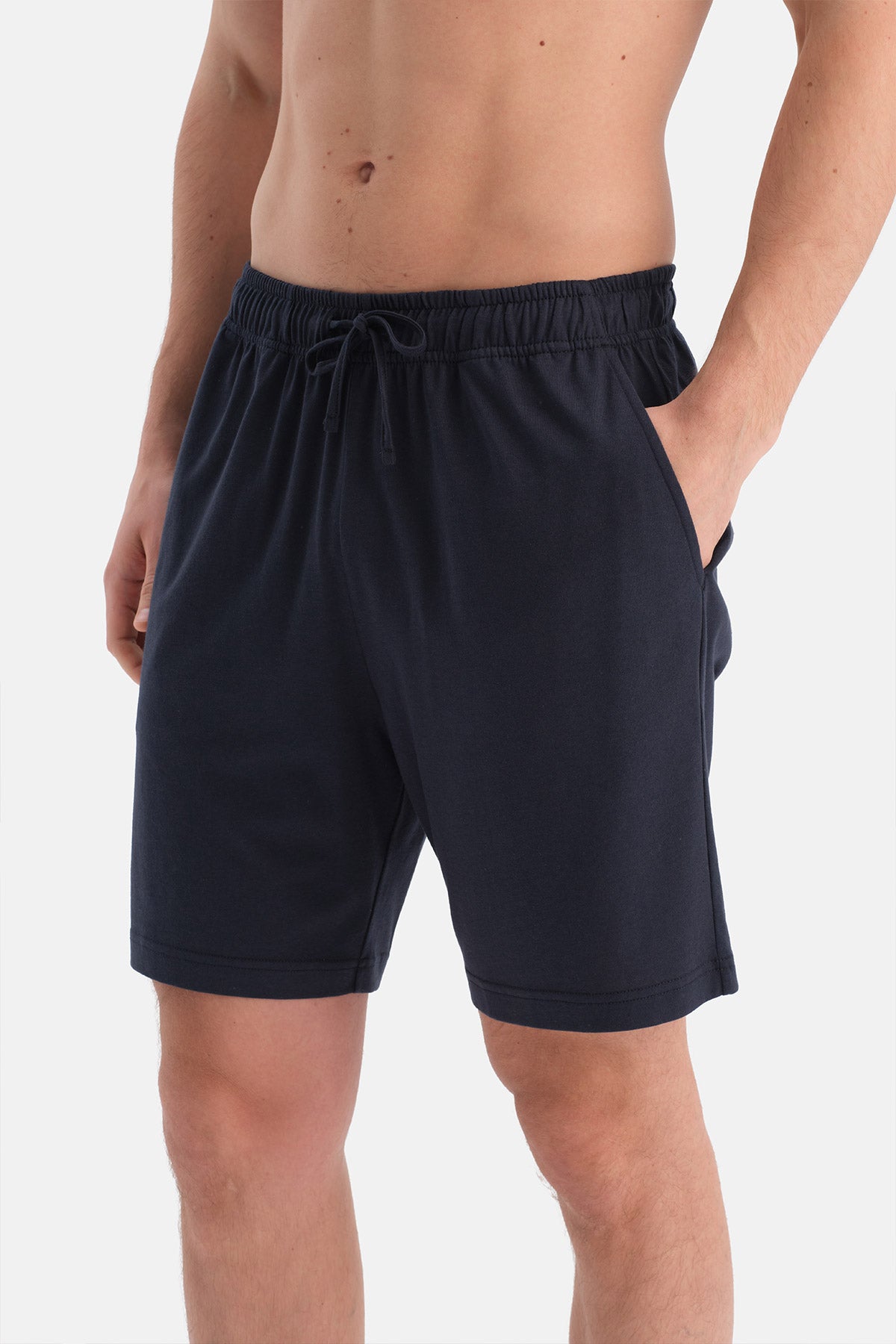 KISA KOLLU PAMUK MODAL GÖMLEK ŞORT TAKIM