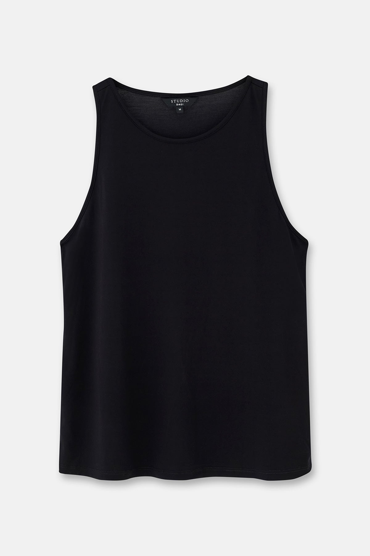 Siyah Basic Polyviskon Atlet