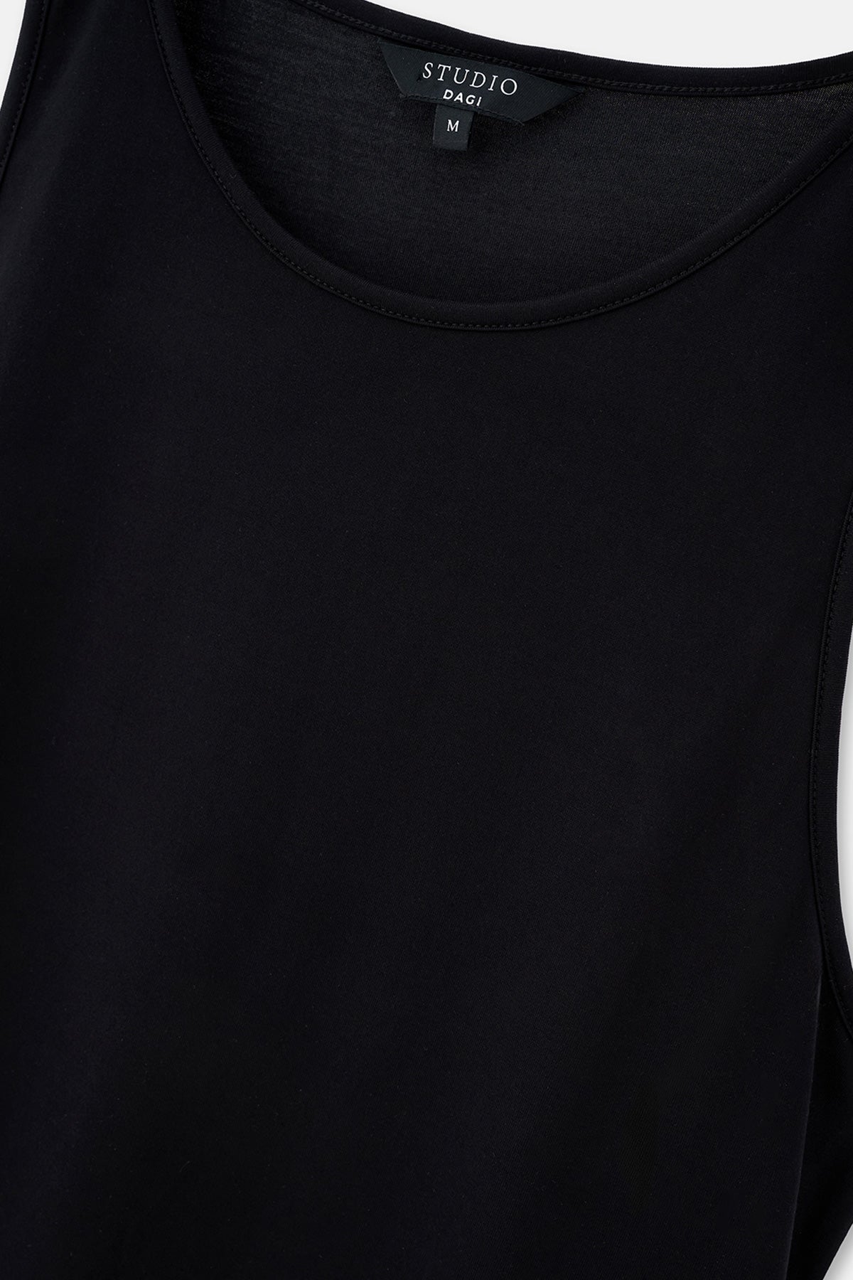 Siyah Basic Polyviskon Atlet