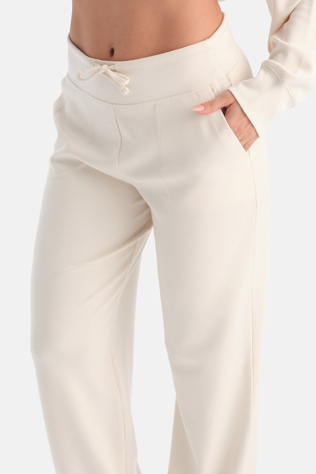 CEPLİ KORDONLU MODAL PANTOLON