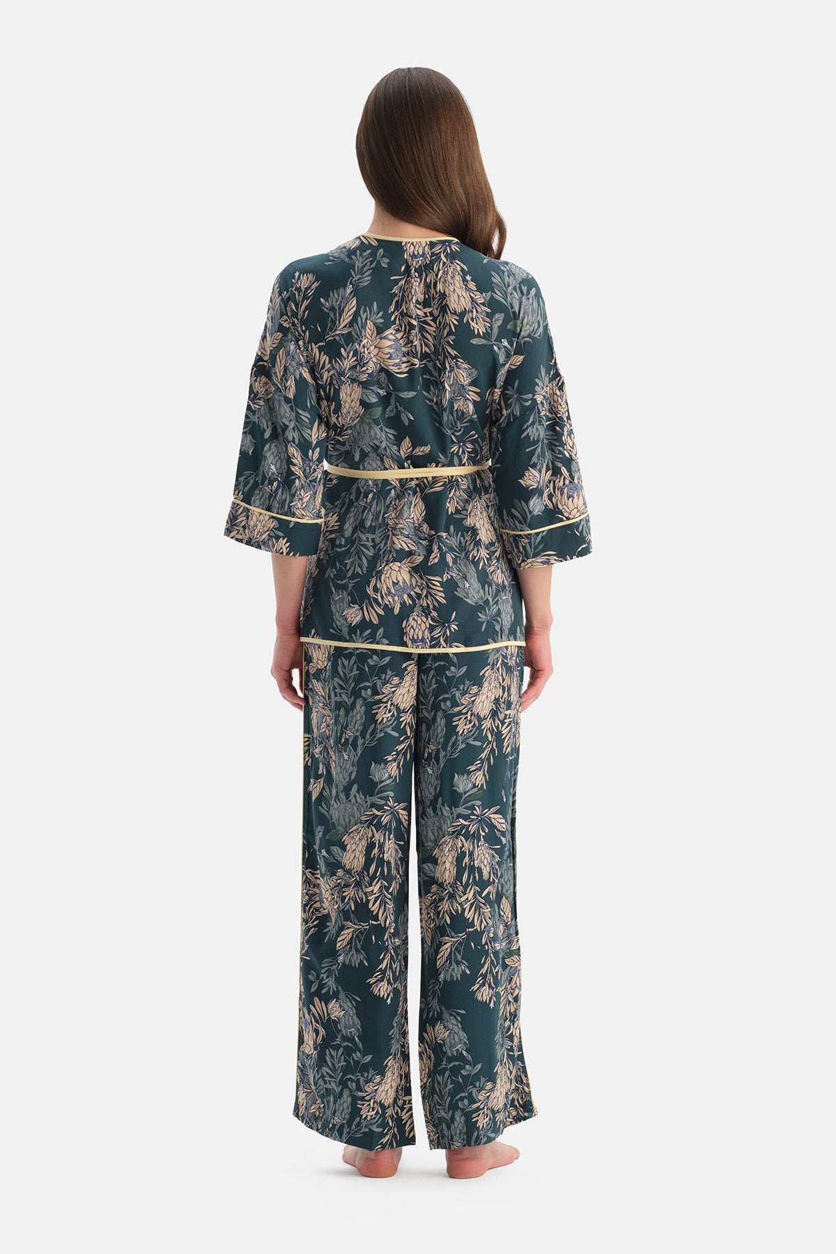 DESENLİ DOKUMA PANTOLON