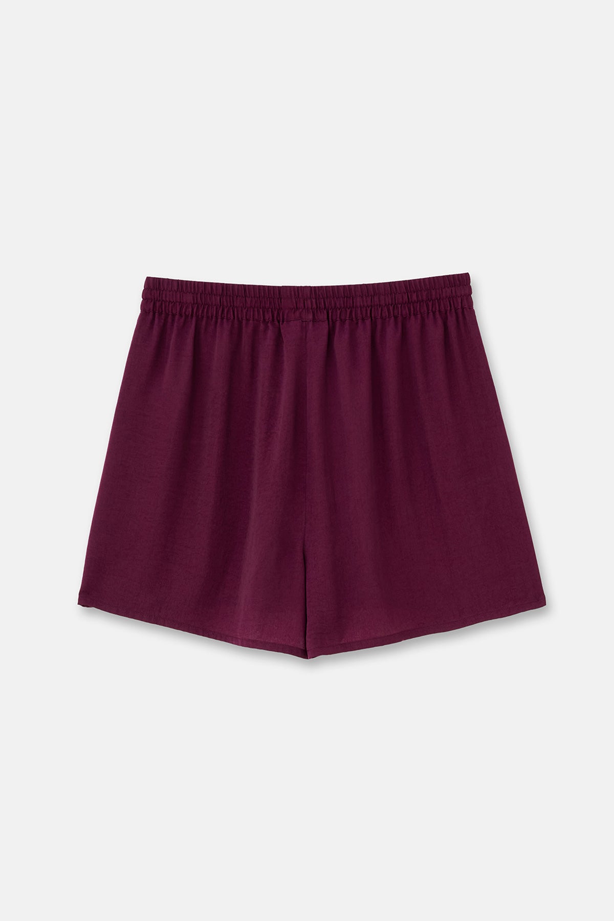 Mürdüm Dokuma Şort