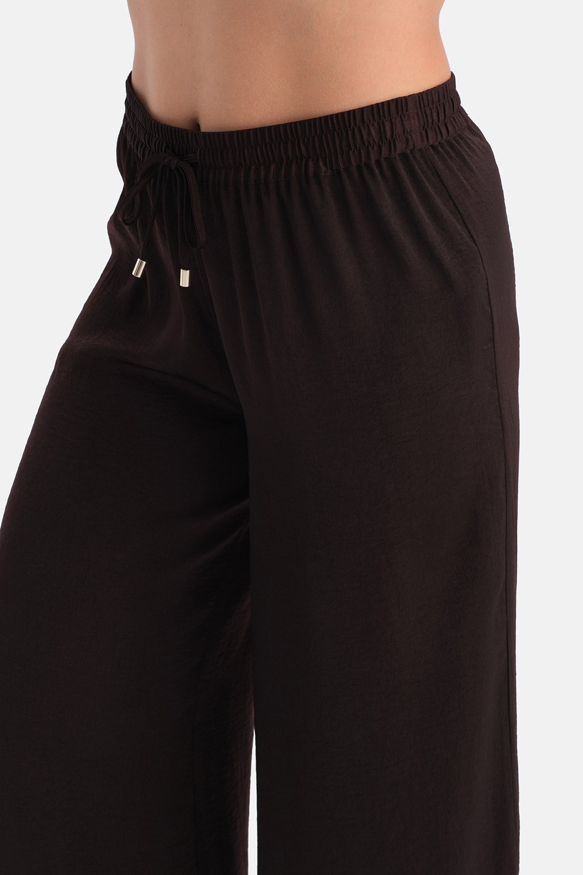 İNCE ASKILI DOKUMA ATLET PANTOLON TAKIM