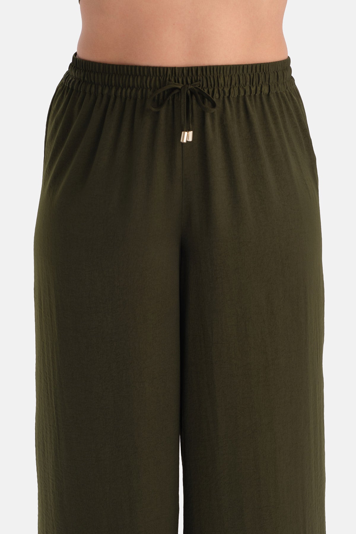 İNCE ASKILI DOKUMA ATLET PANTOLON TAKIM