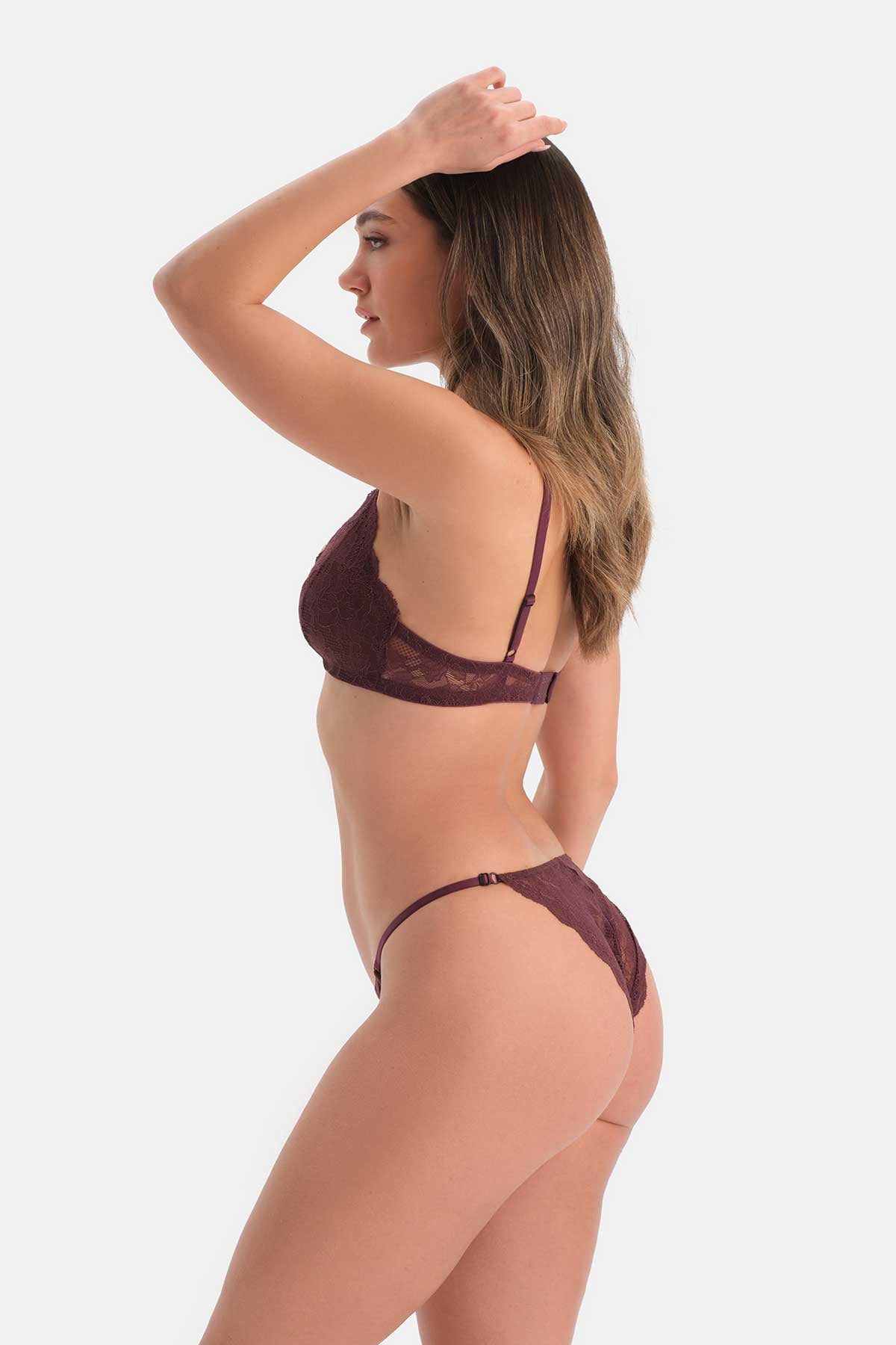 Bordo Dantelli Brazilian Külot