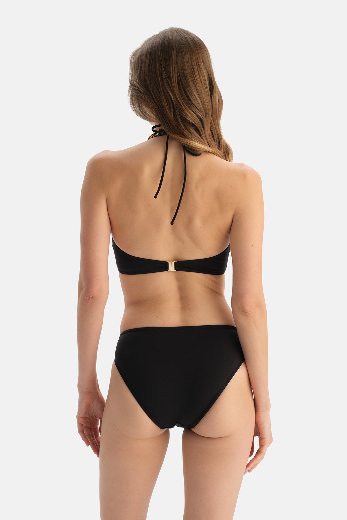 Siyah Normal Bel Bikini Alt