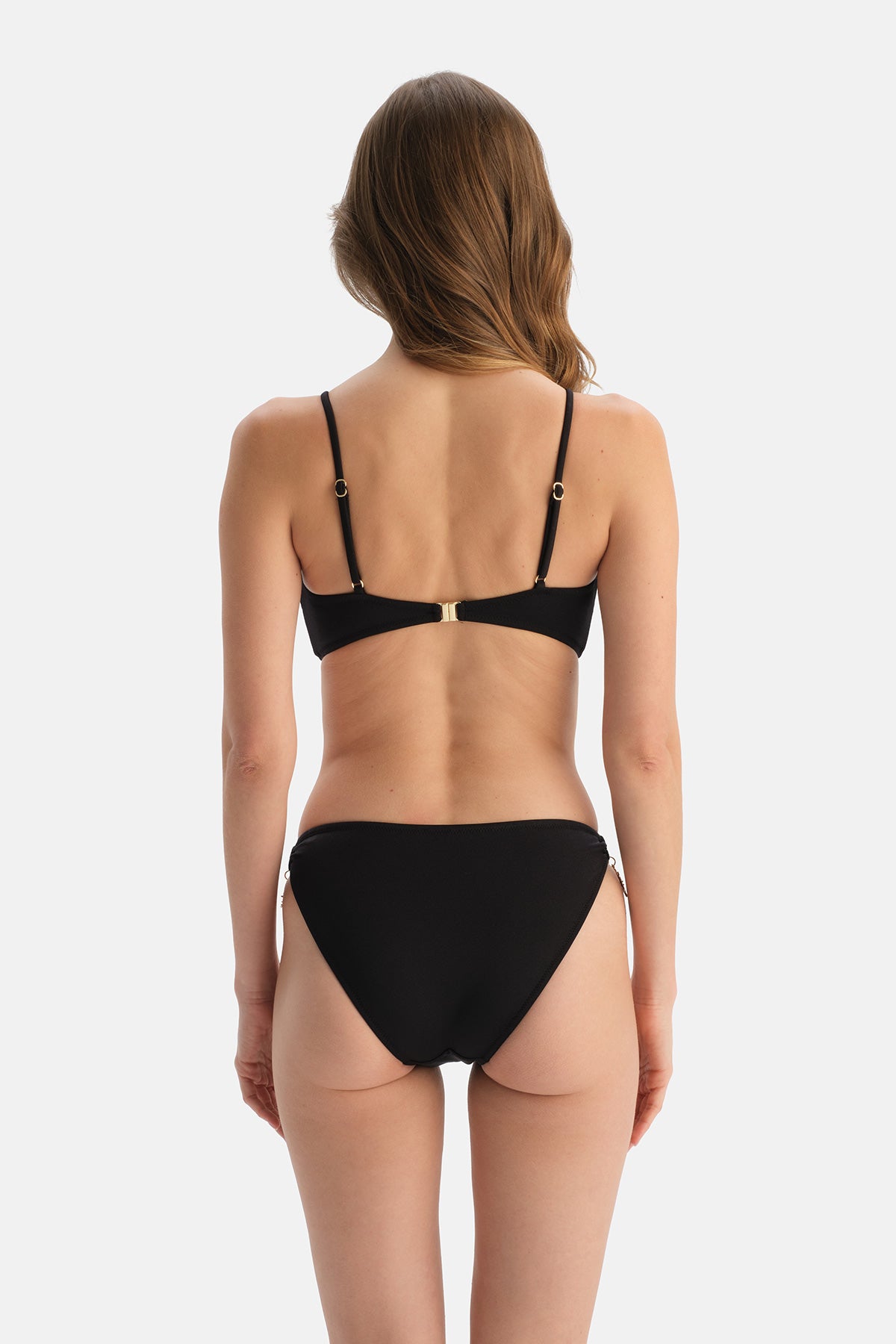 Siyah Üçgen Bikini Üst