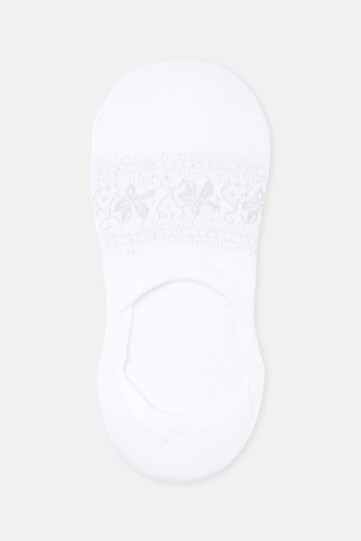 KADIN 2'Lİ ÇİÇEK DESENLİ PAMUK BABET ÇORABI