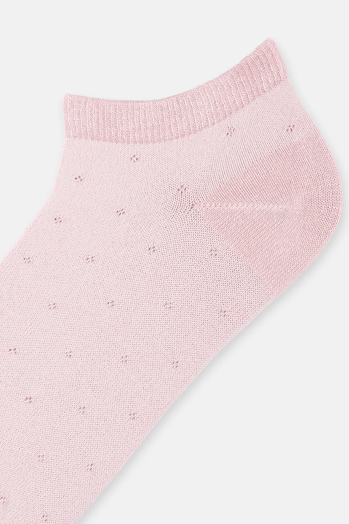 KADIN NOKTA DİKİŞLİ BAMBU PATİK ÇORAP