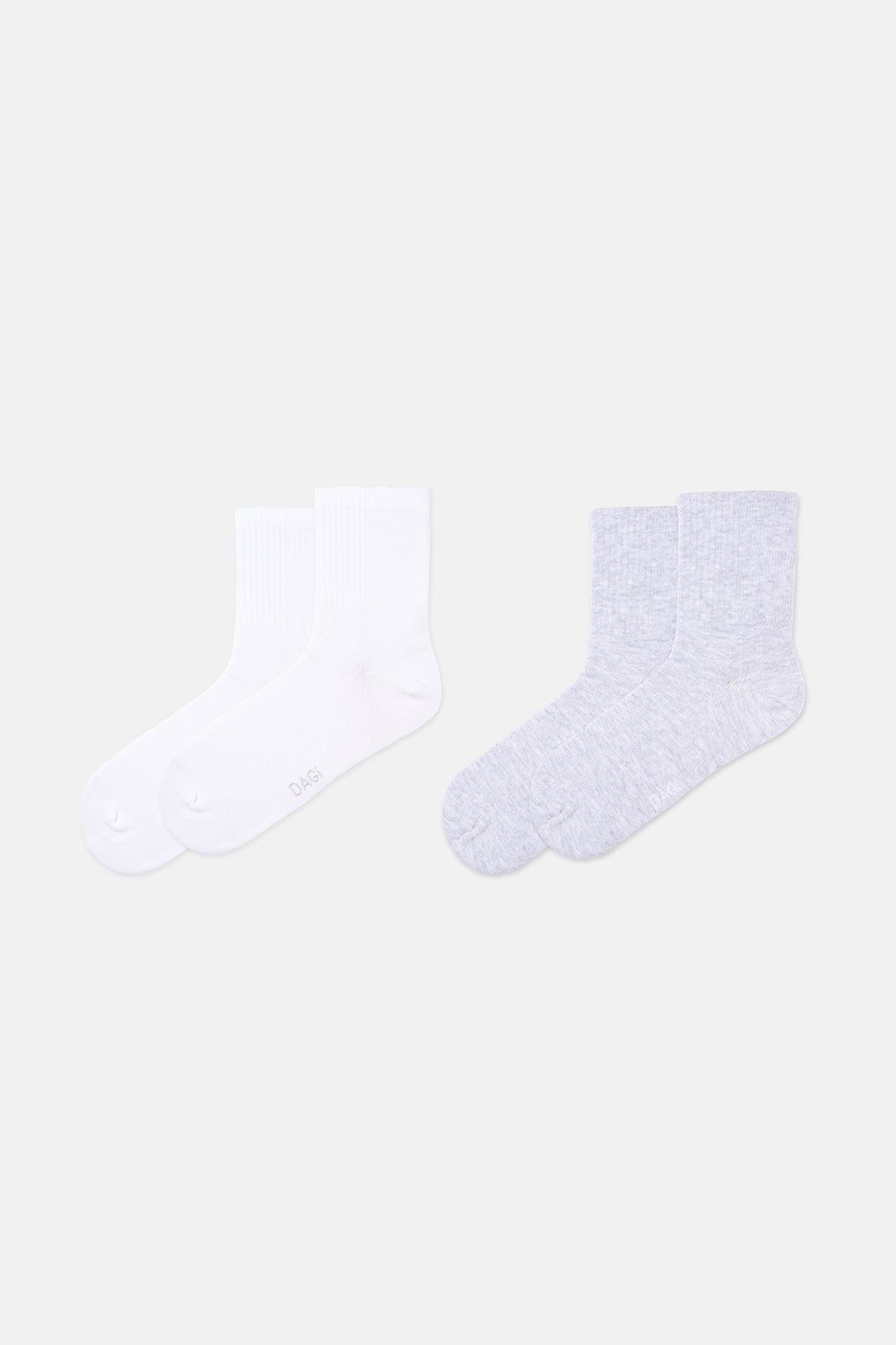 KADIN 2'Lİ RİBLİ SPOR ÇORABI