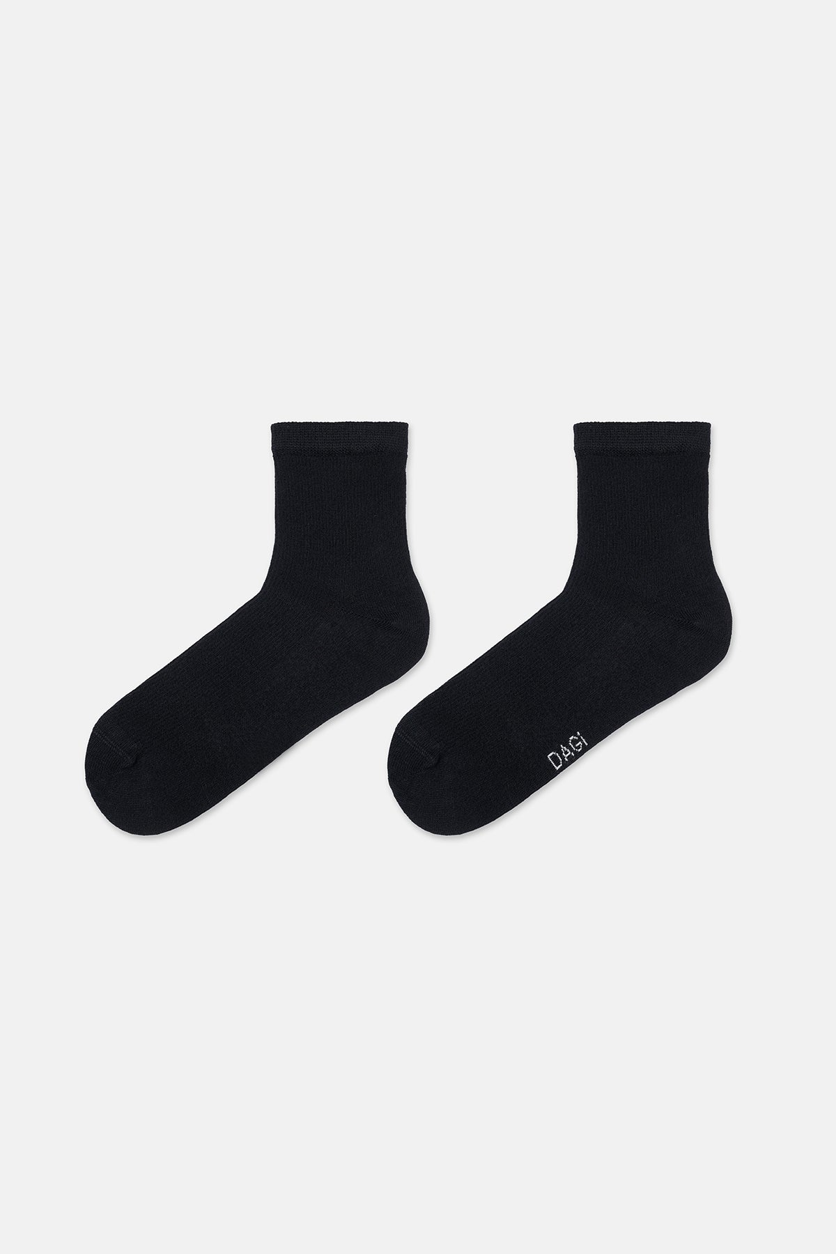 KADIN 'Lİ RİBLİ BAMBU KLASİK ÇORAP