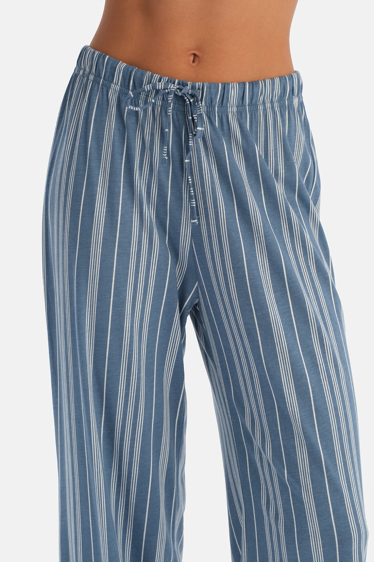 Indigo İkili Örme Pantolon
