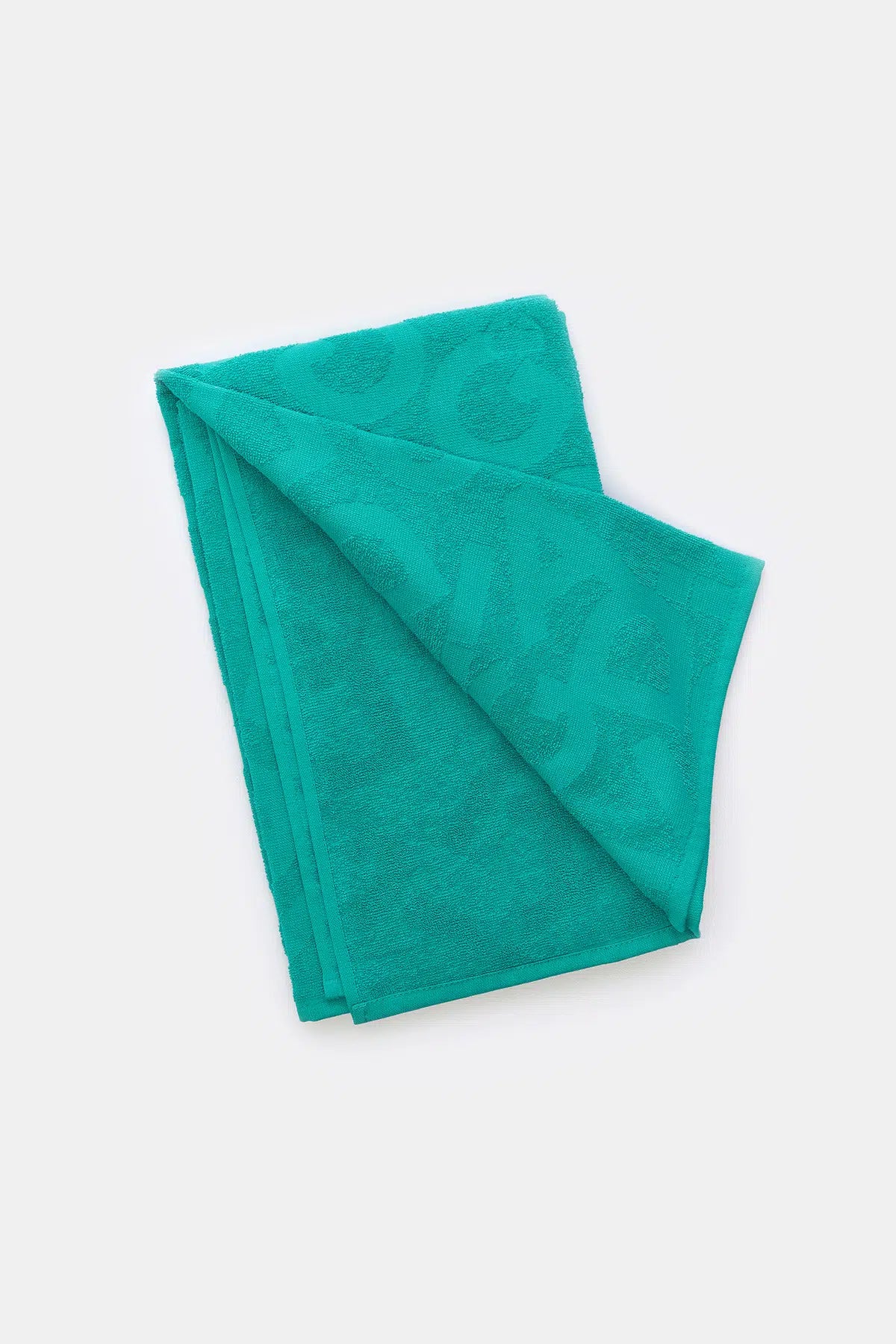 Turkuaz Dagi Harfli Plaj Havlu