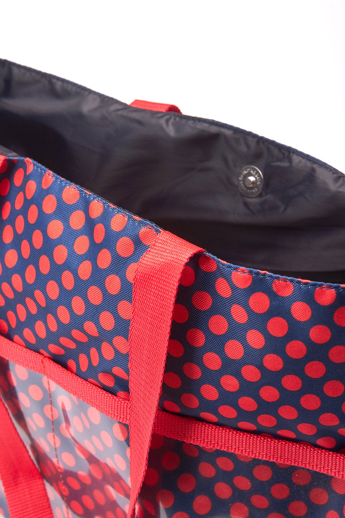 Lacivert Desenli Kız Çocuk Plaj Çantası