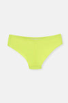 Sarı Düşük Bel Bikini Altı