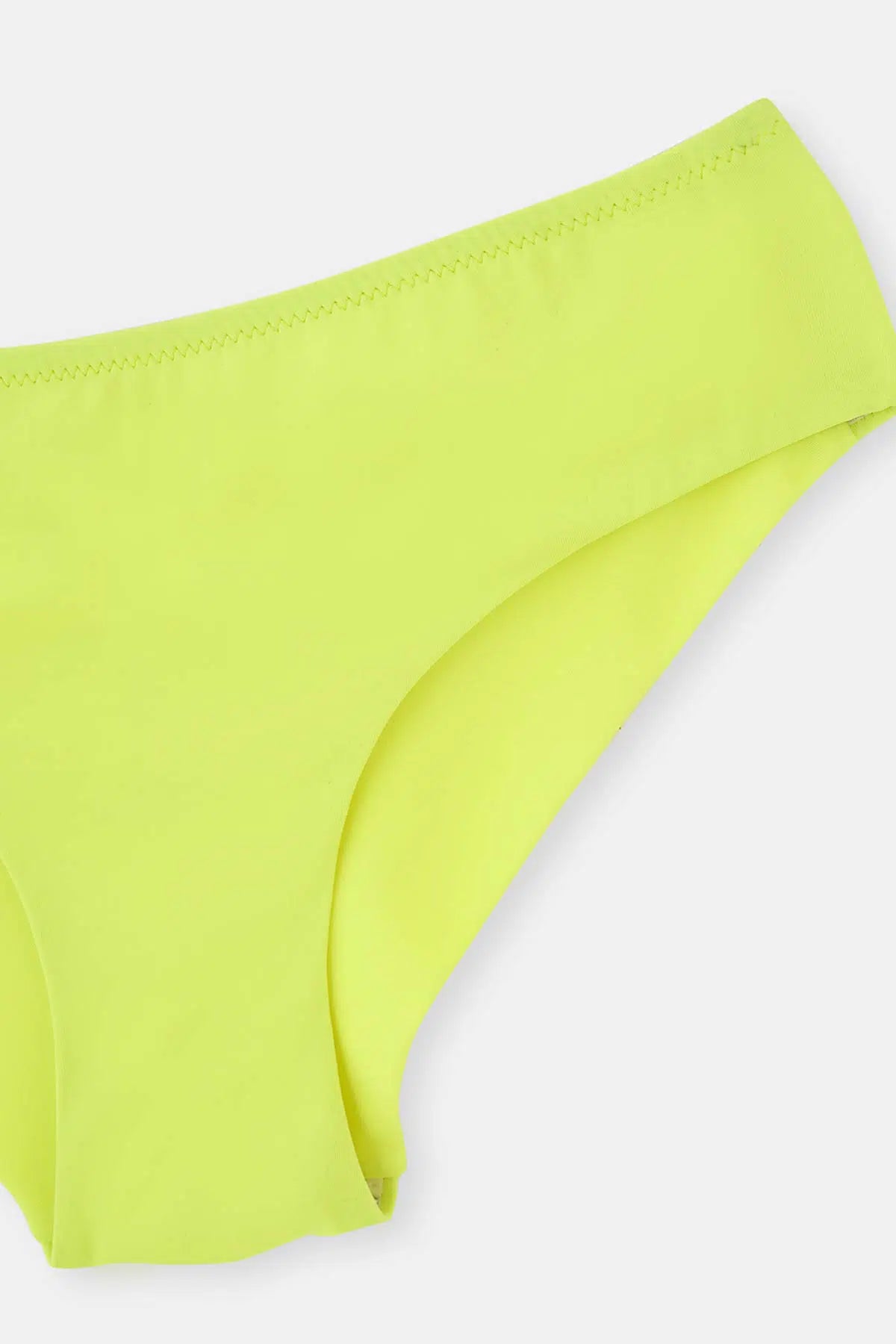 Sarı Düşük Bel Bikini Altı