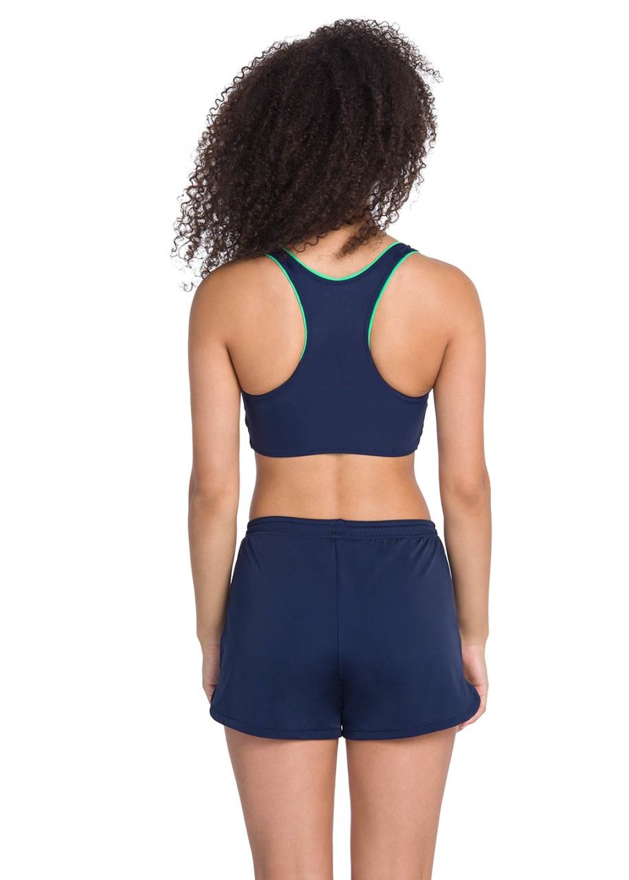 Lacivert Yüzücü Bikini Takımı