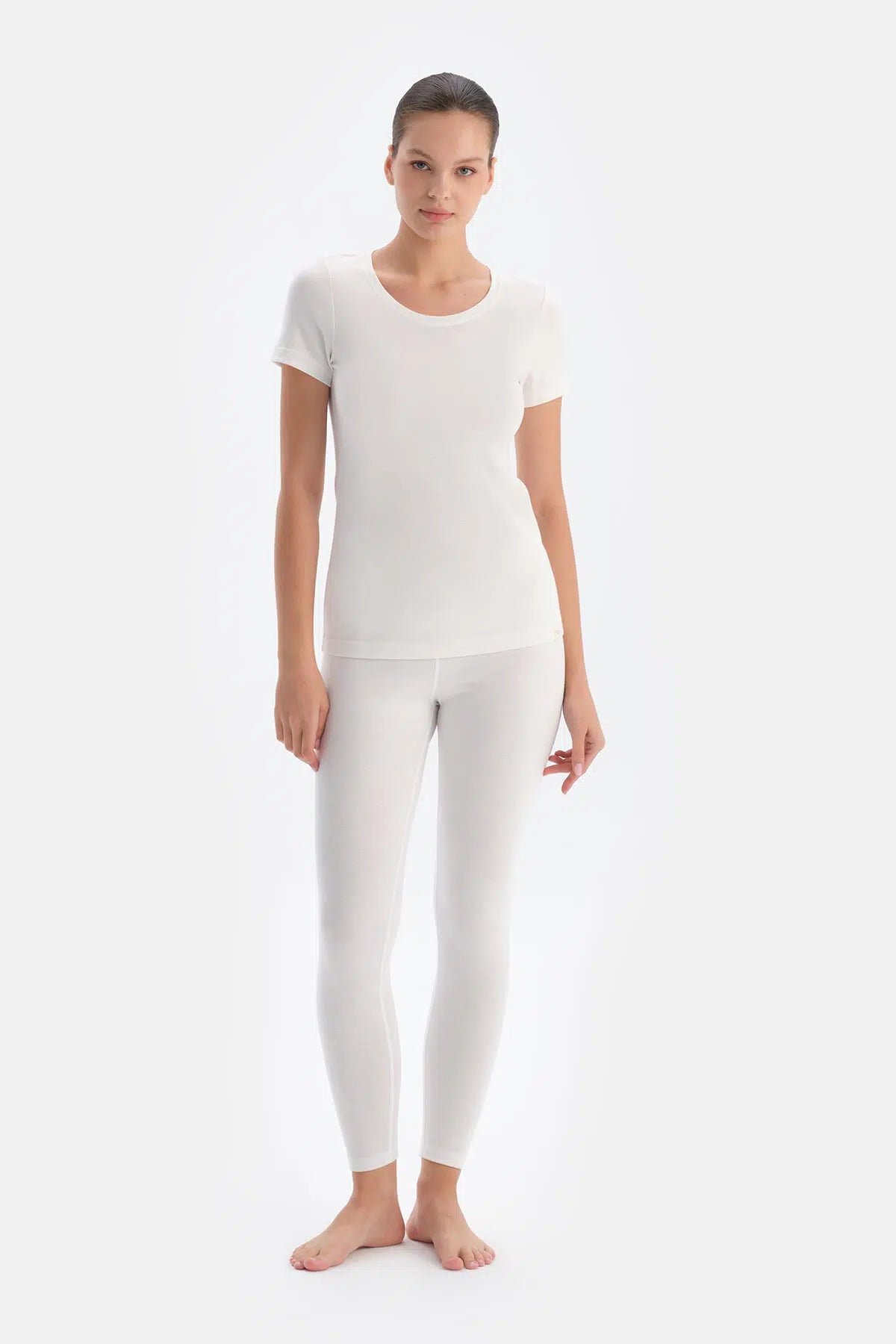 Ekru Kadın Termal Tek Alt