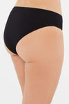 Siyah Yüksek Bel 3'lü Slip Külot