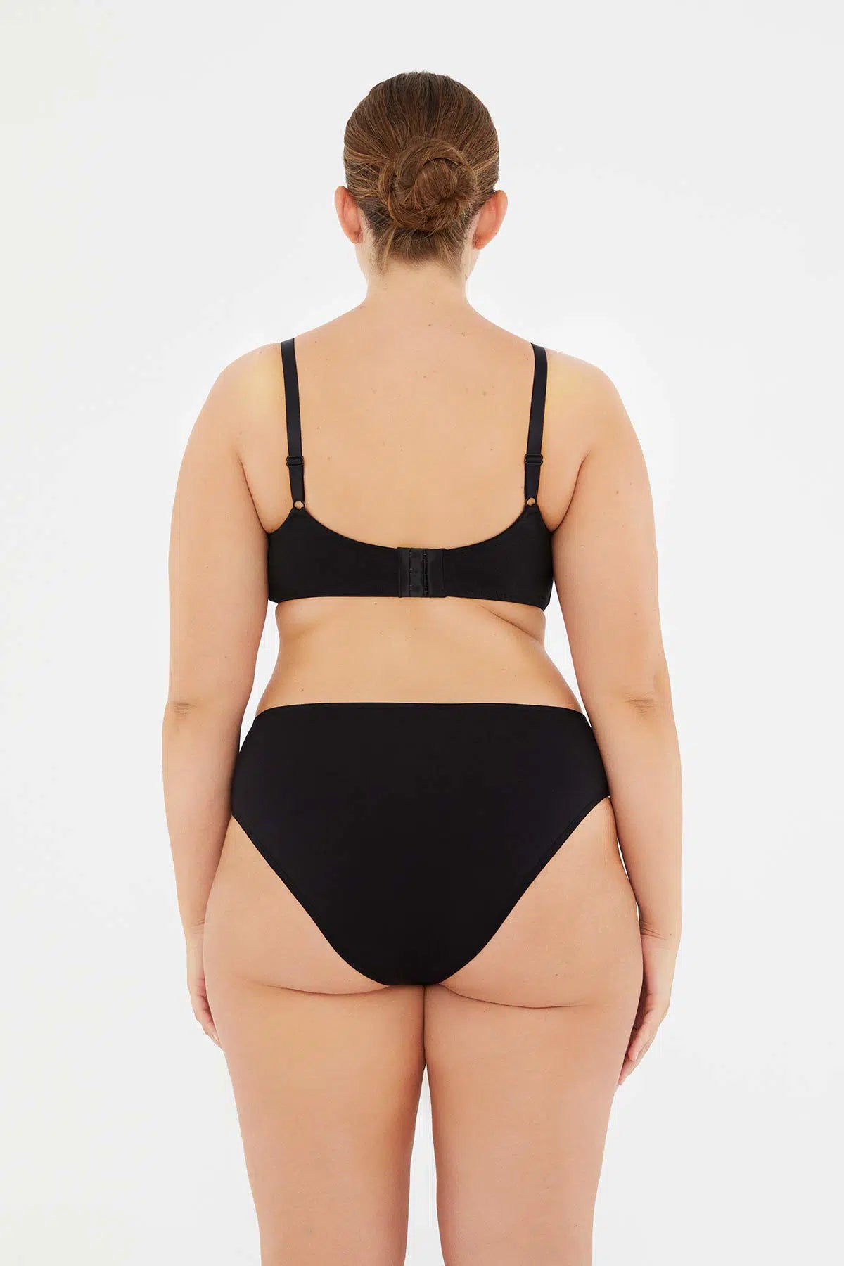 Siyah Yüksek Bel 3'lü Slip Külot