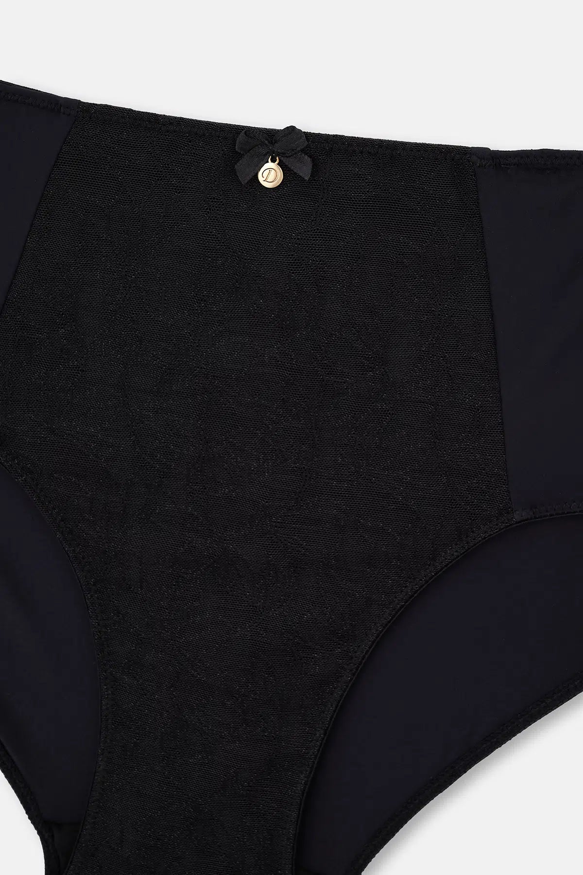 Siyah Dantel Detaylı Toparlayıcı Külot