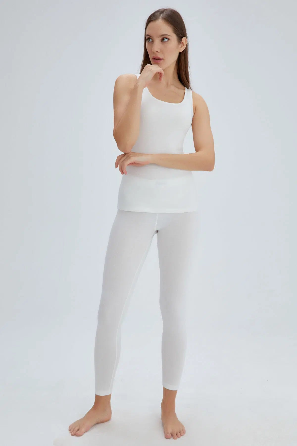 Ekru Kadın Termal Içlik Atlet