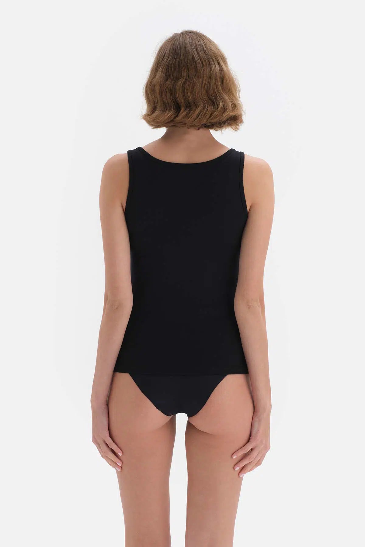 Siyah Kadın Termal Içlik Atlet