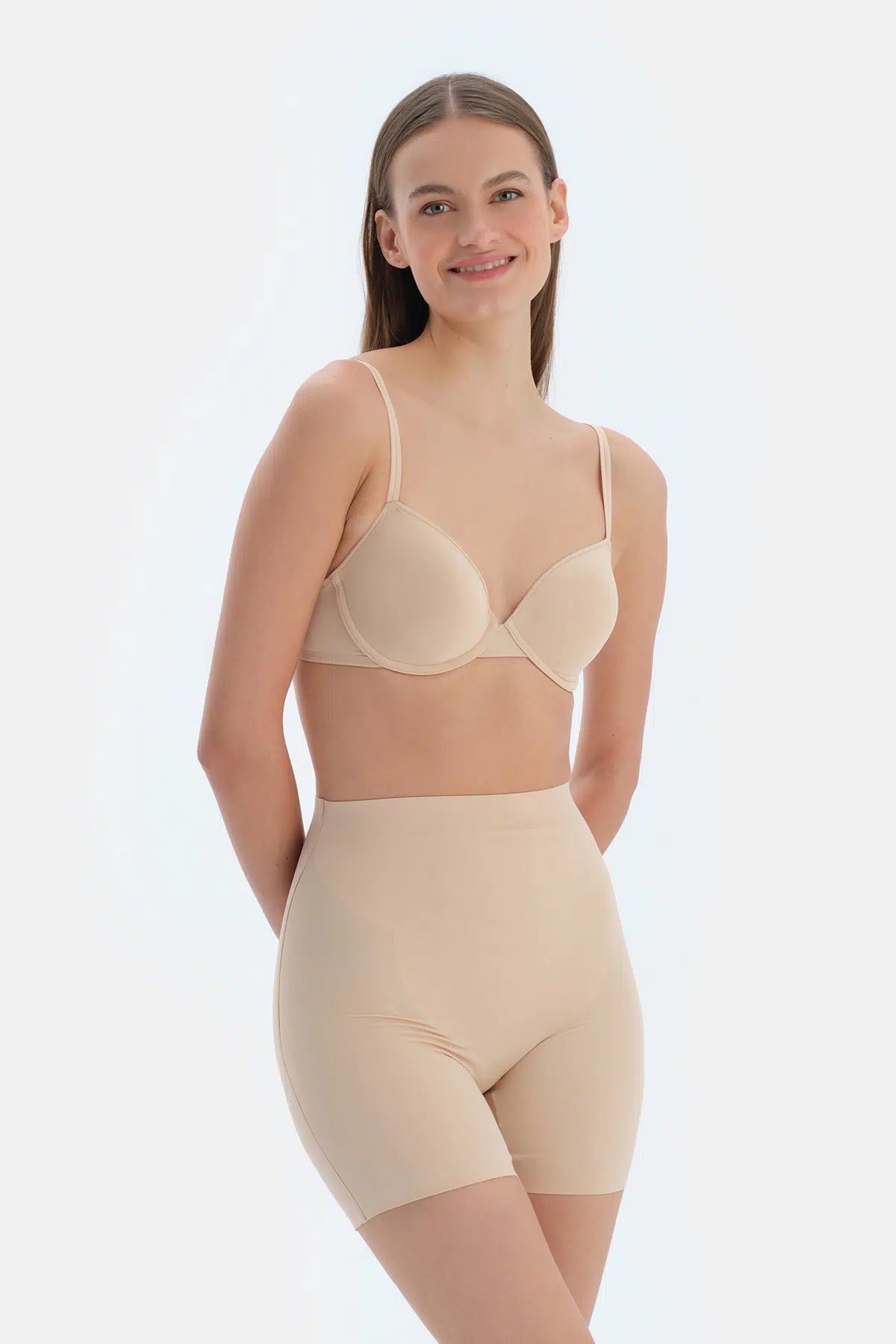 Ten Medıum Yüksek Bel Şort Korse