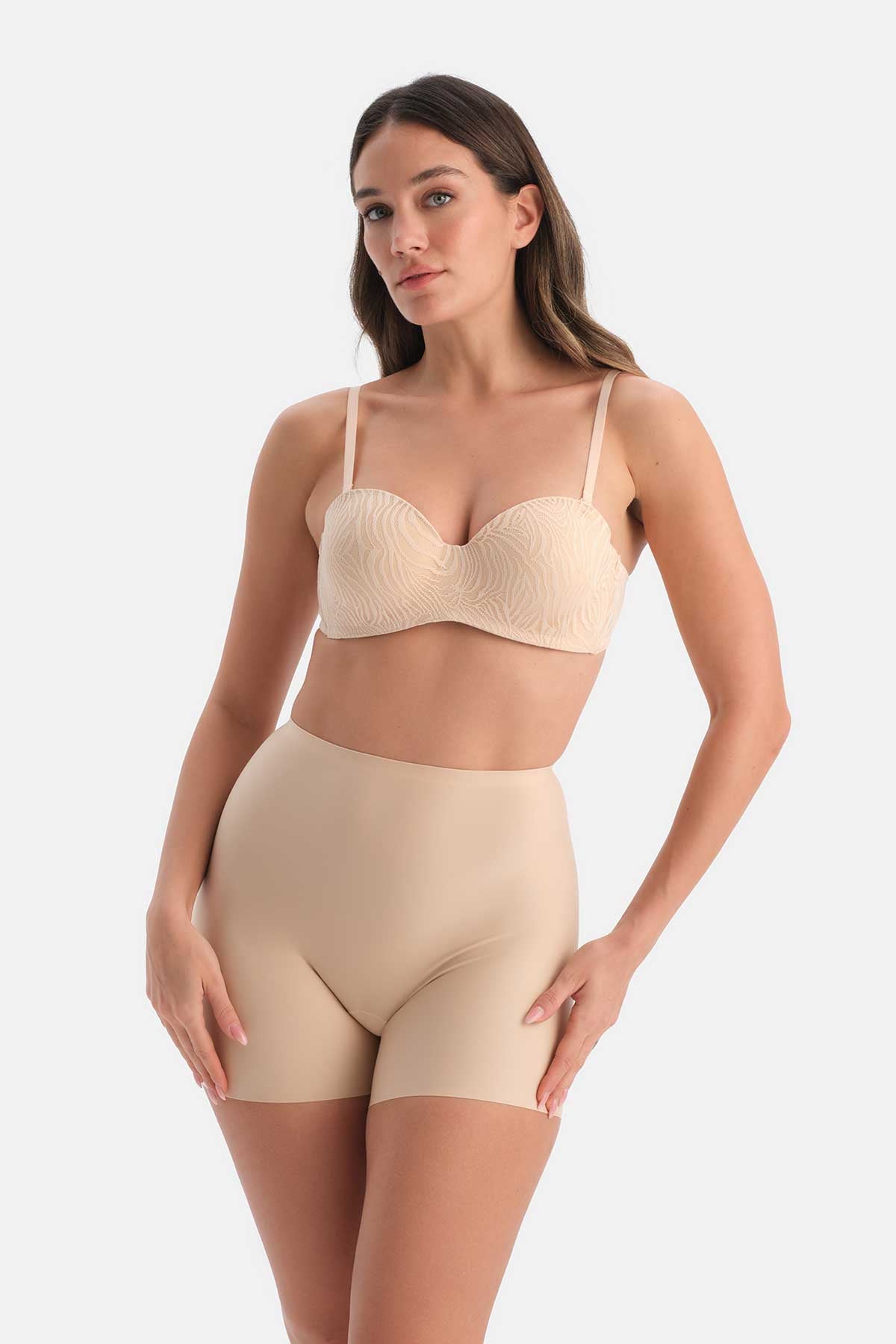 Ten 4041KC Lıght Şekillendirici Mıdı Şort