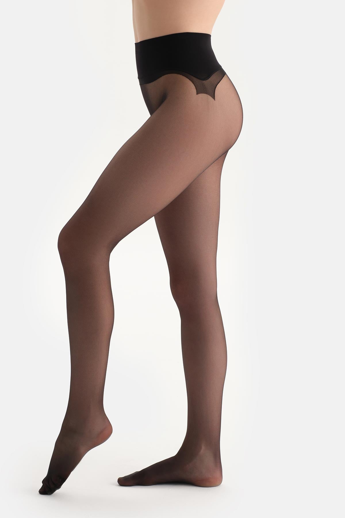 Siyah Ultra Ince 8 Den Külotlu Çorap