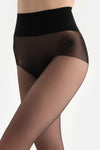 Siyah Ultra Ince Premıum 8 Den Kaçmaz Külotlu Çorap