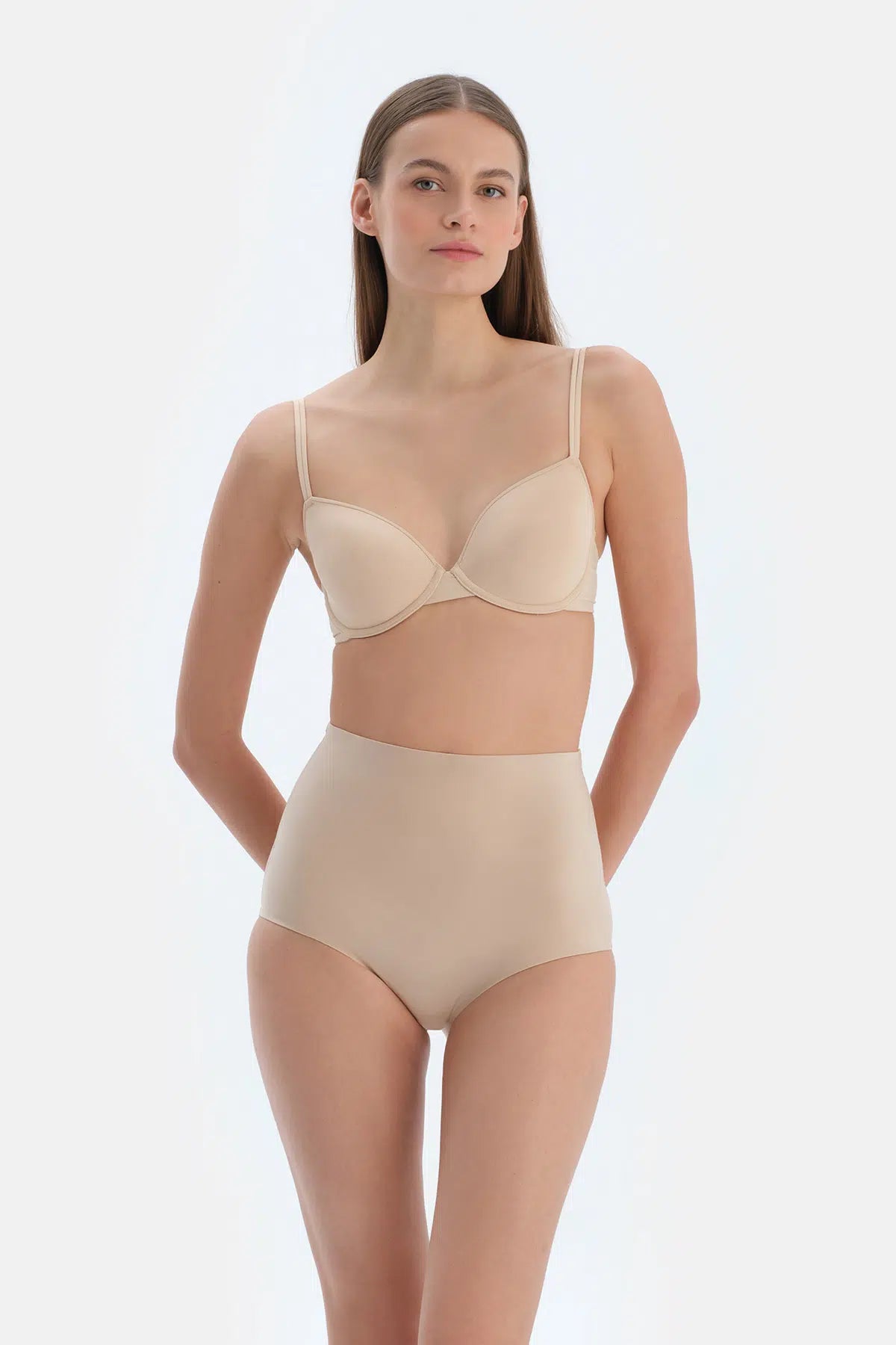 Ten Medıum Yüksek Bel Külot Korse