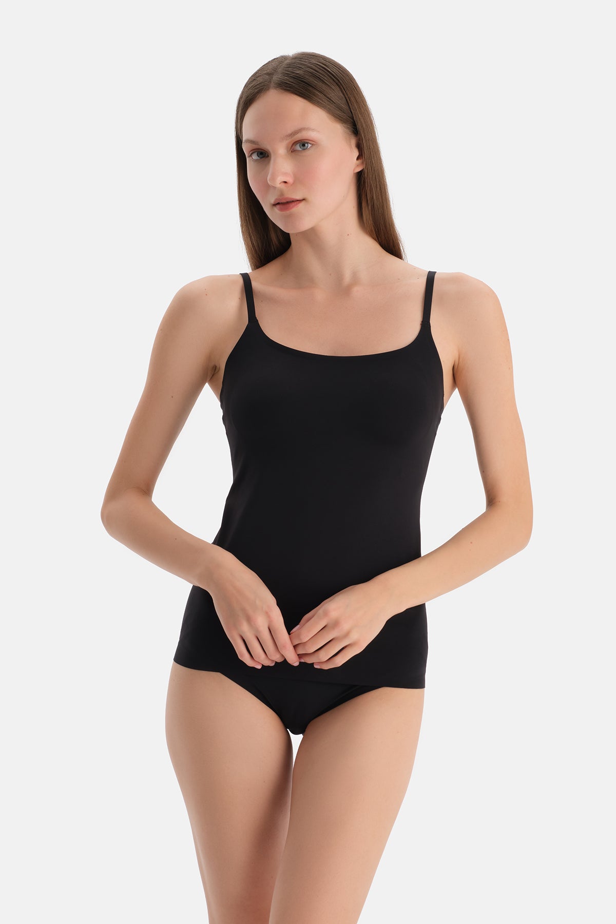 Siyah Basıc Cool Touch Atlet